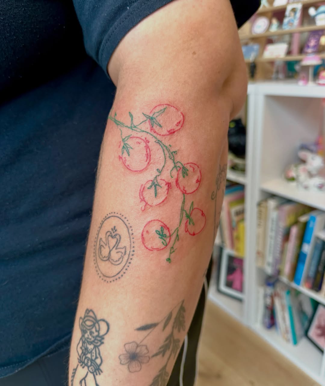 Tattoo by @coloredpencilgrl — dotwork