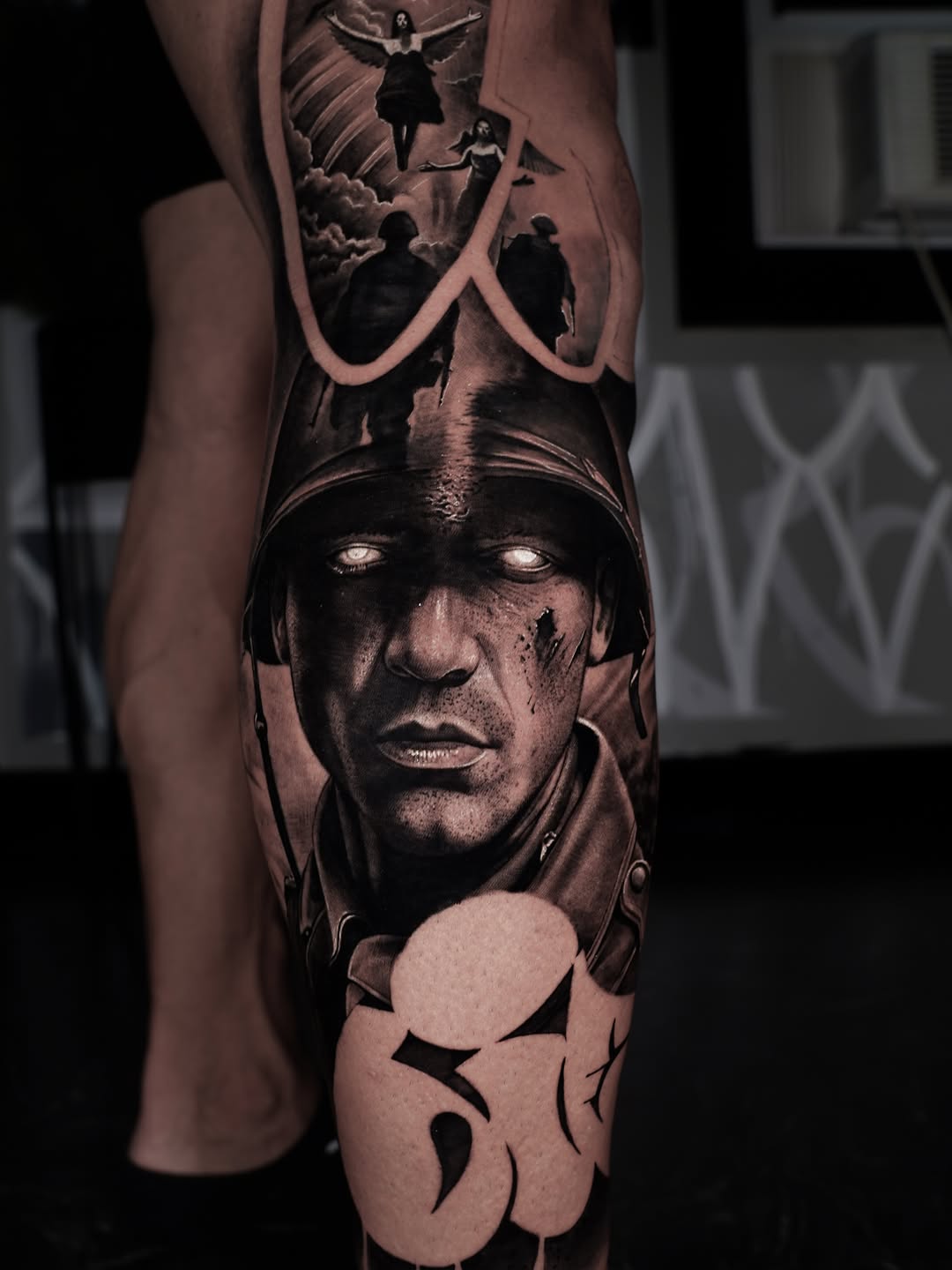 Tattoo by @italonanais — realism, black_and_grey