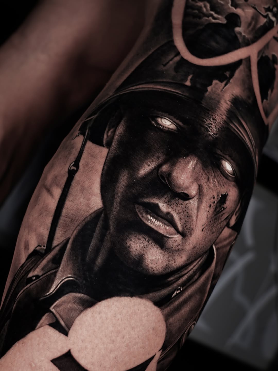 Tattoo by @italonanais — realism, black_and_grey
