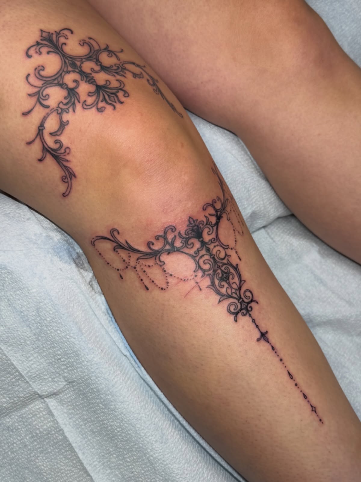 Tattoo by @rhiannontattoos — ornamental