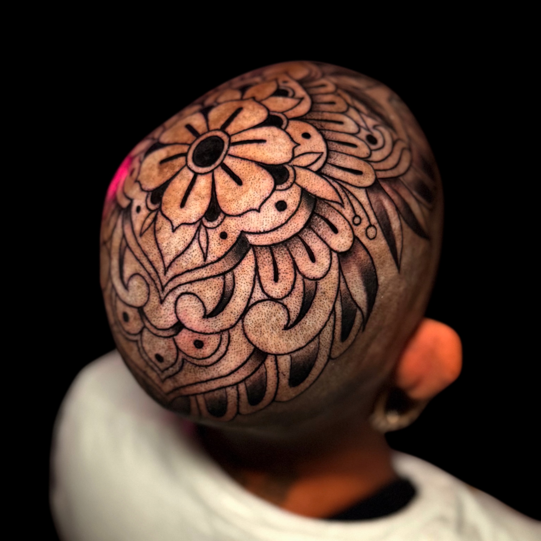 Tattoo by @inkdbydmo — dotwork