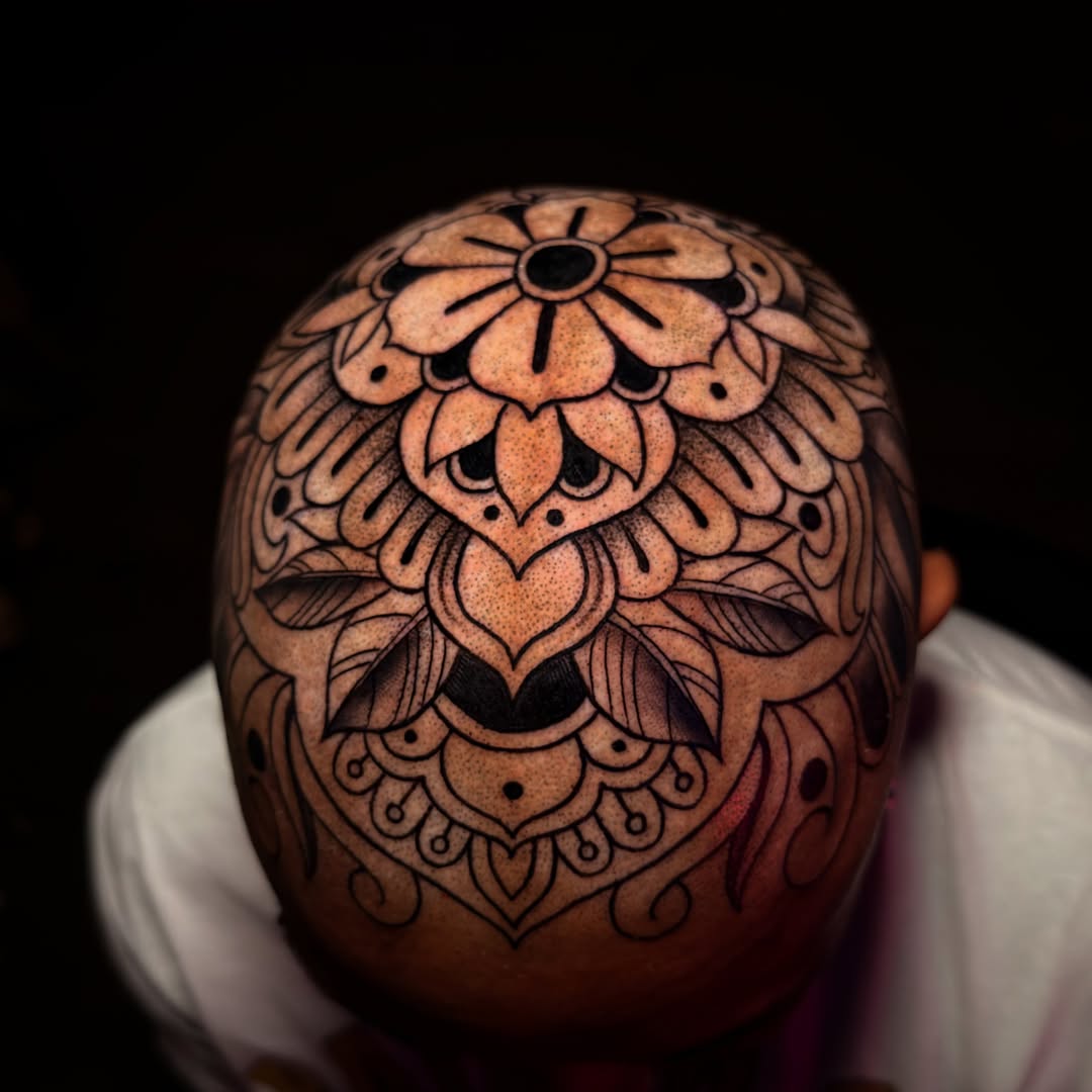 Tattoo by @inkdbydmo — ornamental
