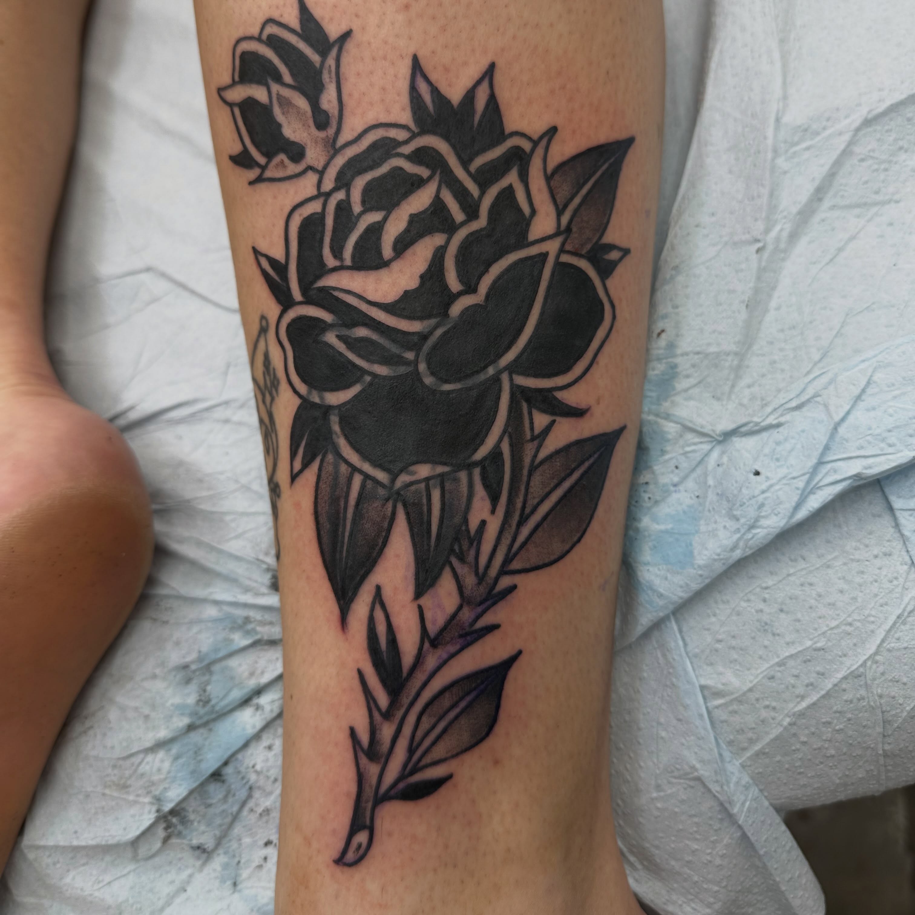 Tattoo by @ugh_mychaela โ black_and_grey