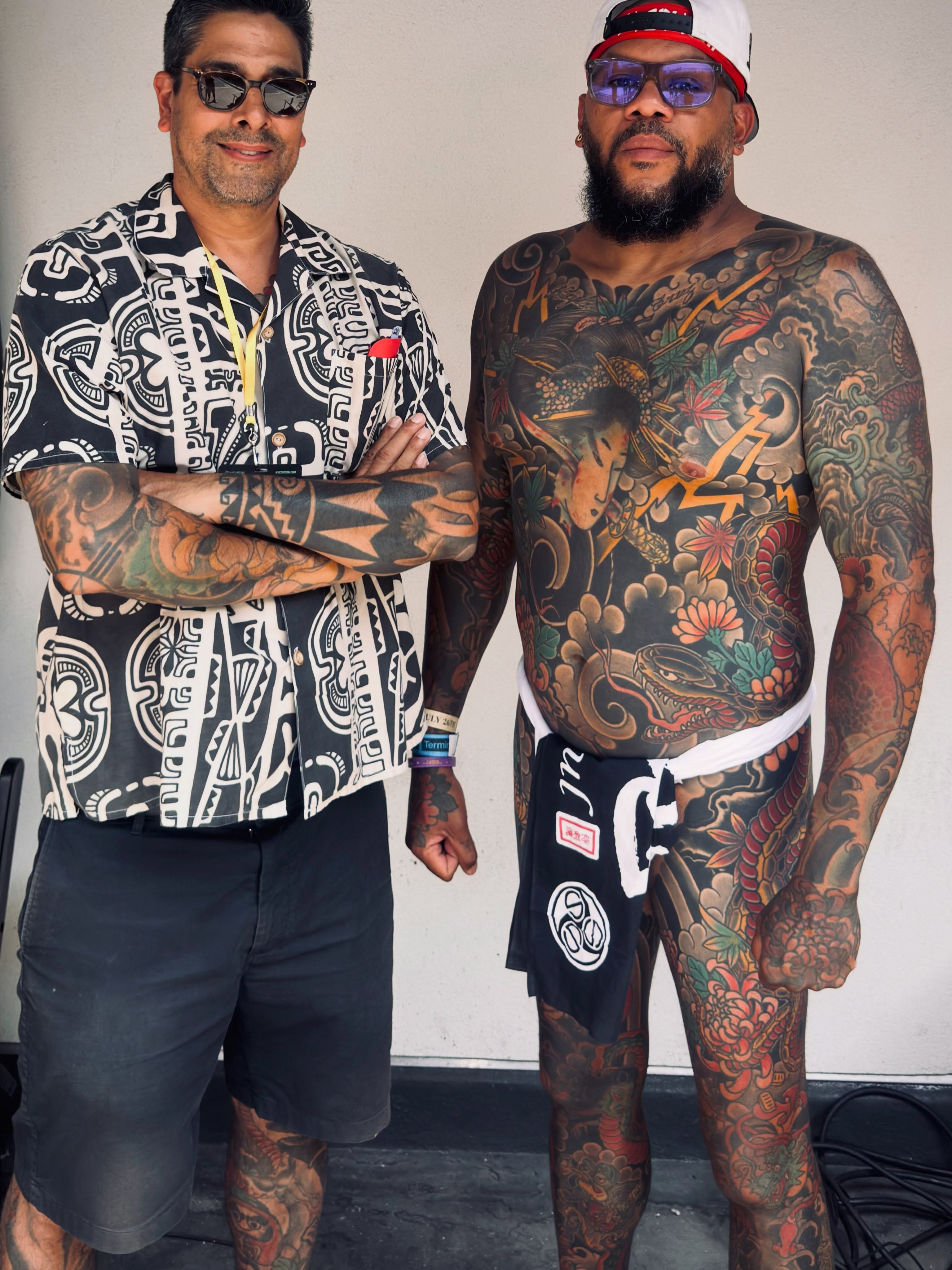 Full-body tattoo japanese irezumi tattoo on the torso by Mr Nikita, New York, New York