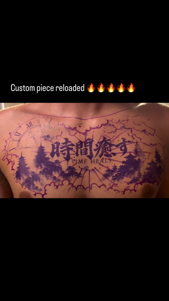 Tattoo by @tat2reign_85 — lettering_script, blackwork