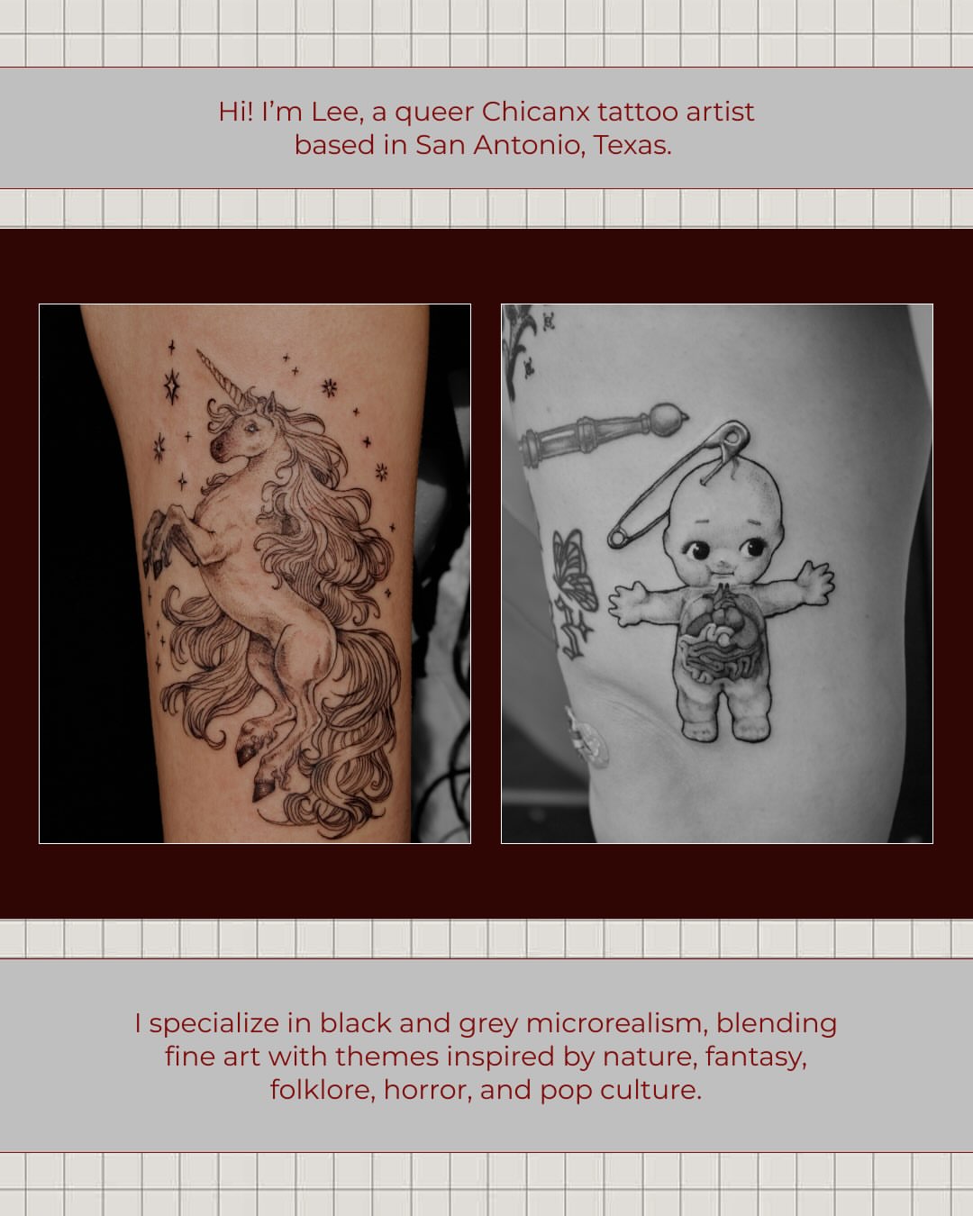 Unicorn black and grey tattoo on the forearm by ✧Lee Ortiz