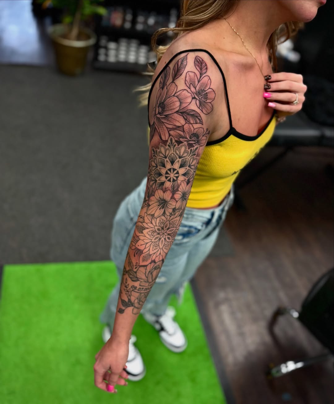 Tattoo by @tyce_tattoos — black_and_grey