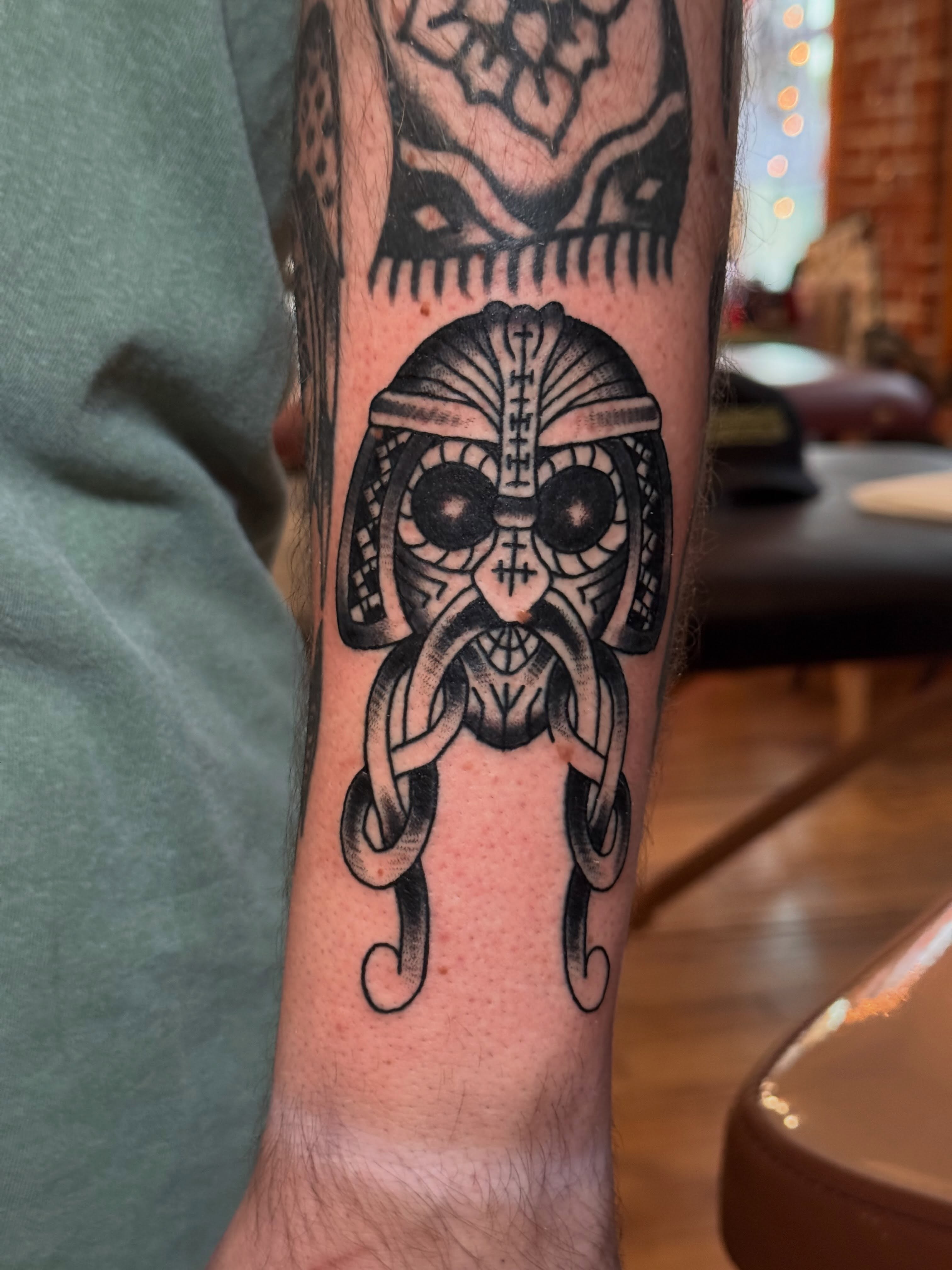 Tattoo by @tattoolemieux — black_and_grey