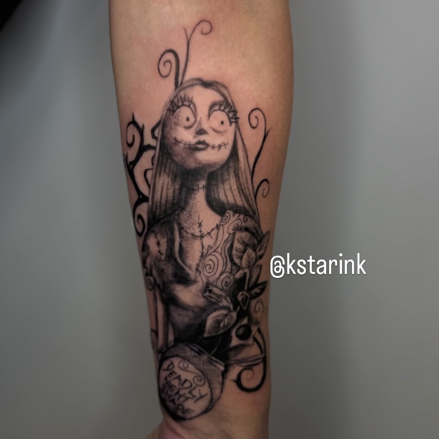 Tattoo by @kstarink — realism, black_and_grey