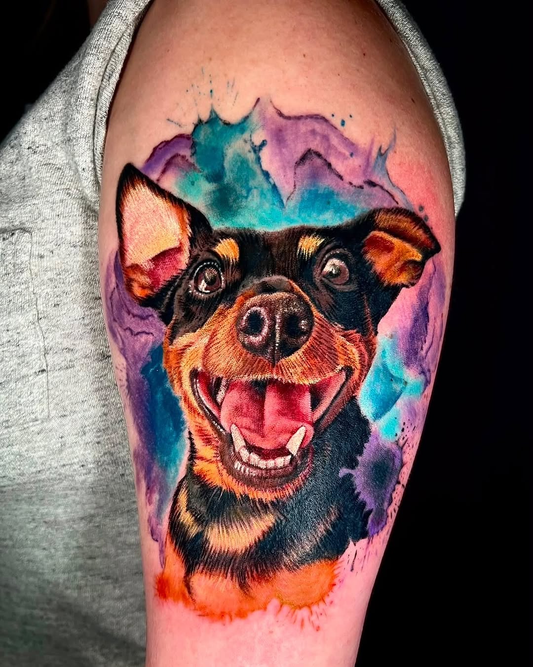 Tattoo by @doomsdaydani โ realism, watercolor