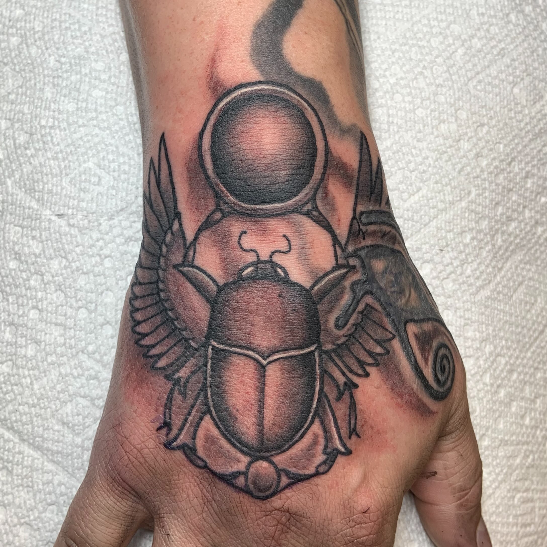 Tattoo by @tattoosbycourt β realism, black_and_grey