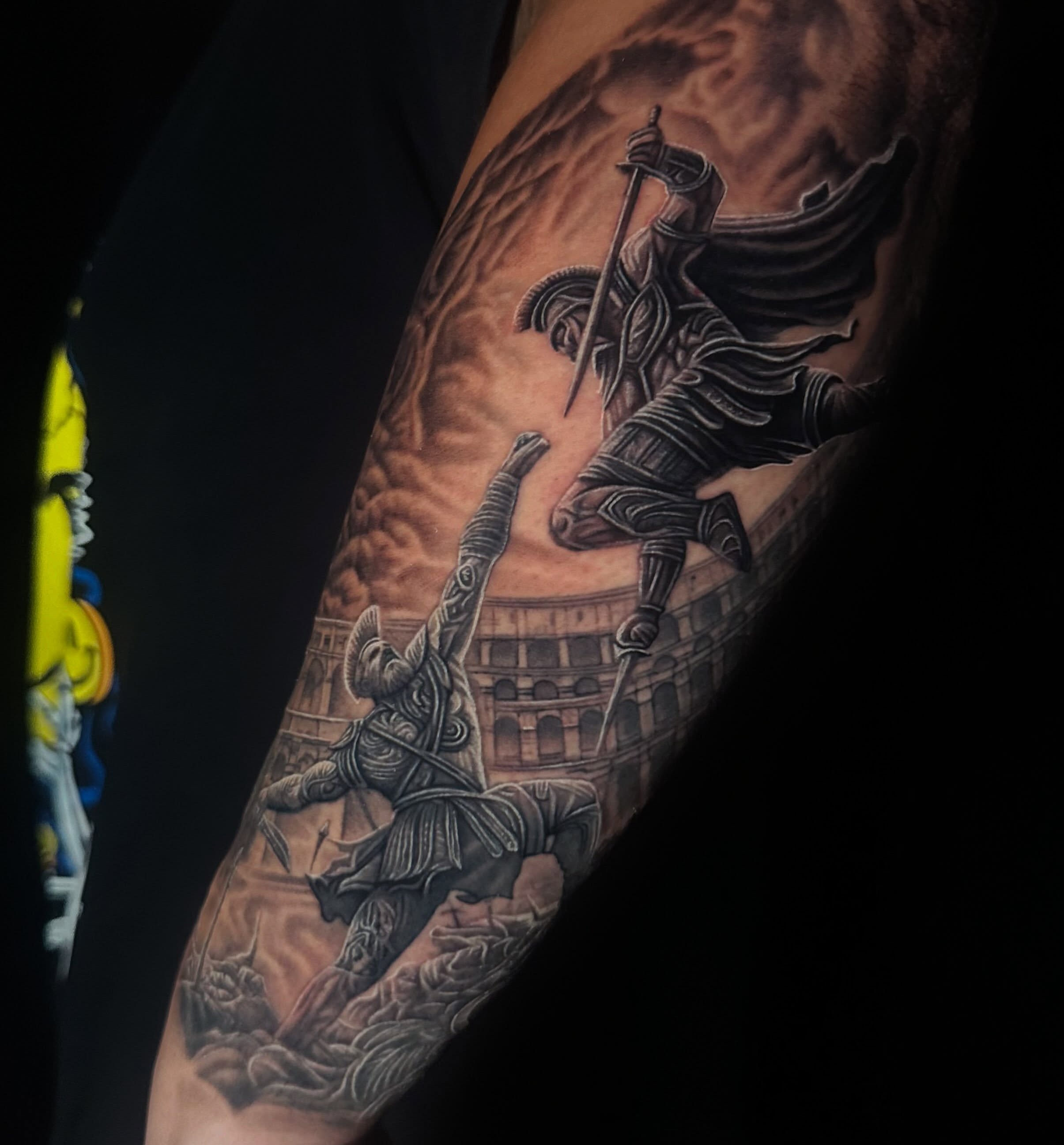 Tattoo by @jongioiatattoo — realism, black_and_grey