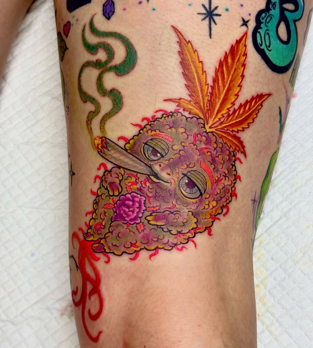 Tattoo by @tattoosbybacon โ new_school, illustrative