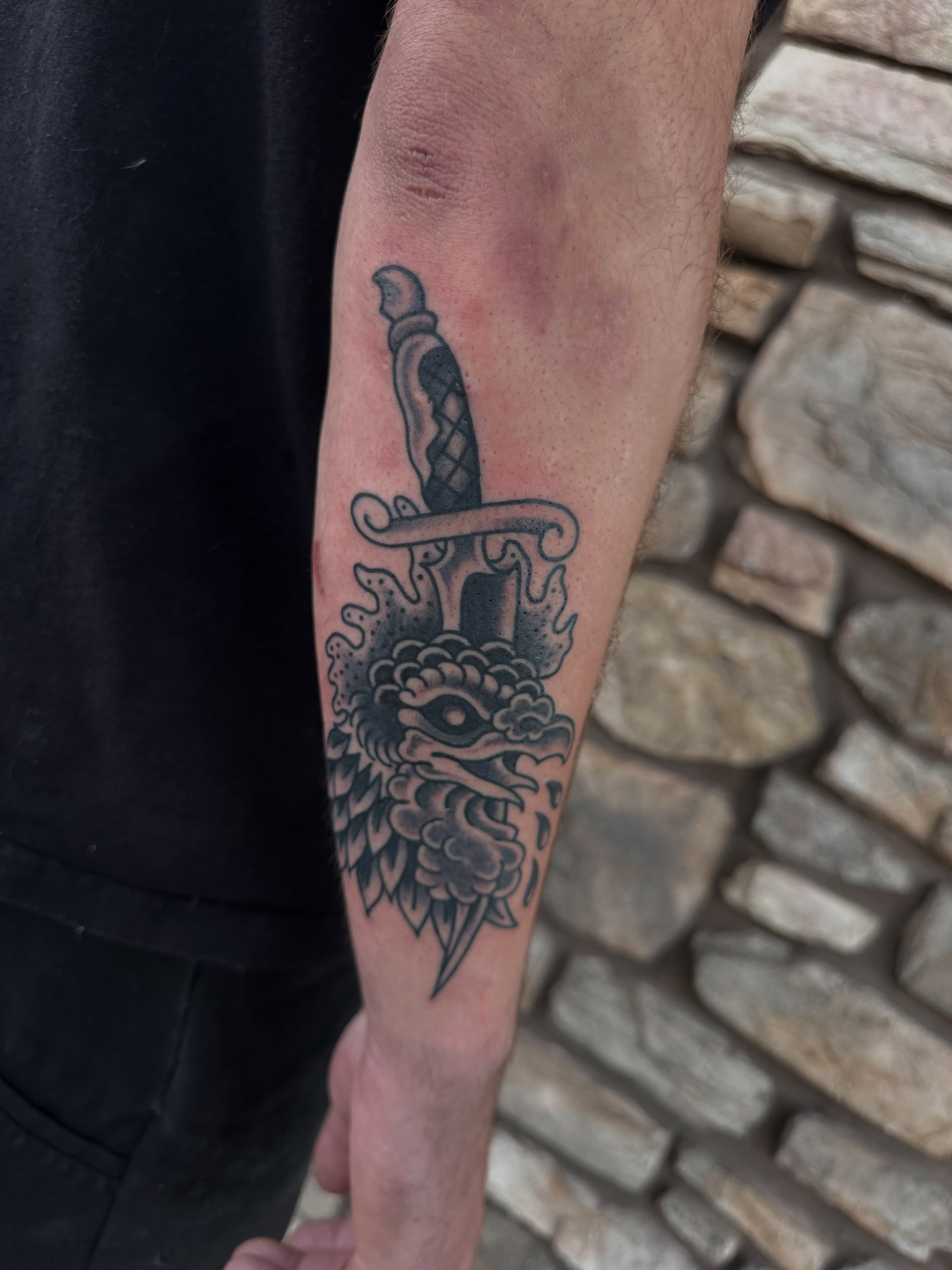 Tattoo by @bryce_d_tattoos — american_traditional