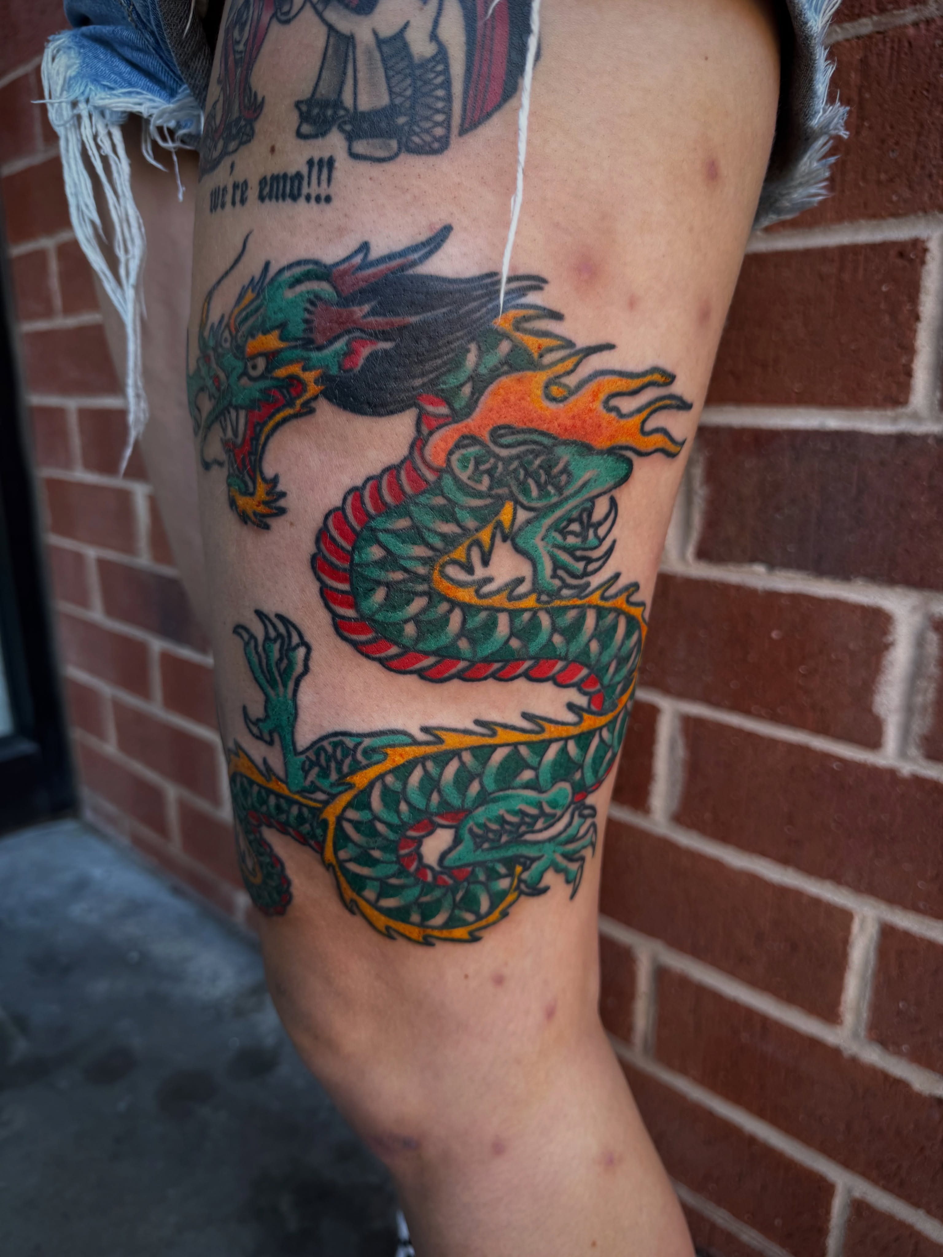 Tattoo by @notmikewilson — american_traditional
