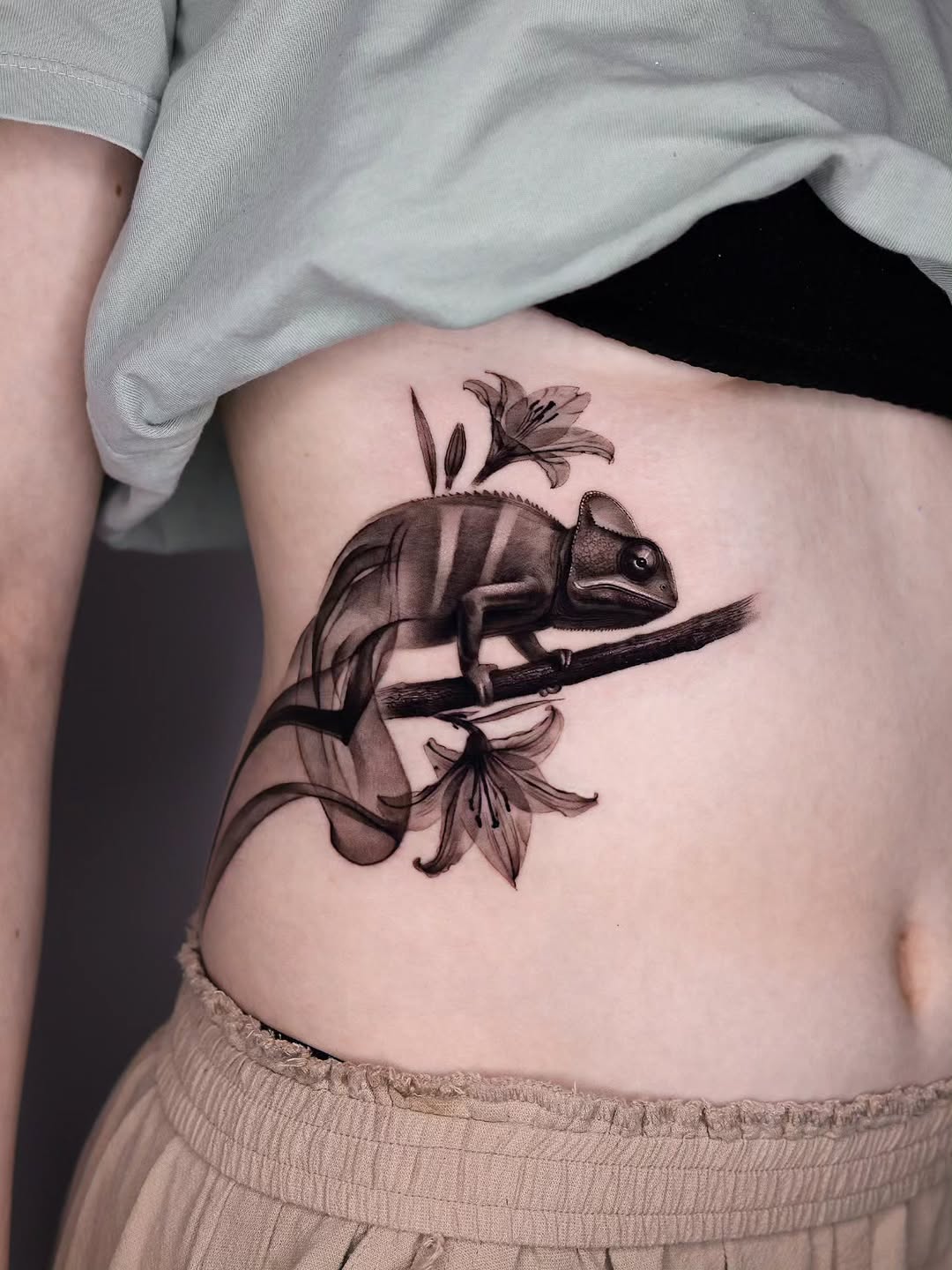 Tattoo by @ejintatt — realism, black_and_grey