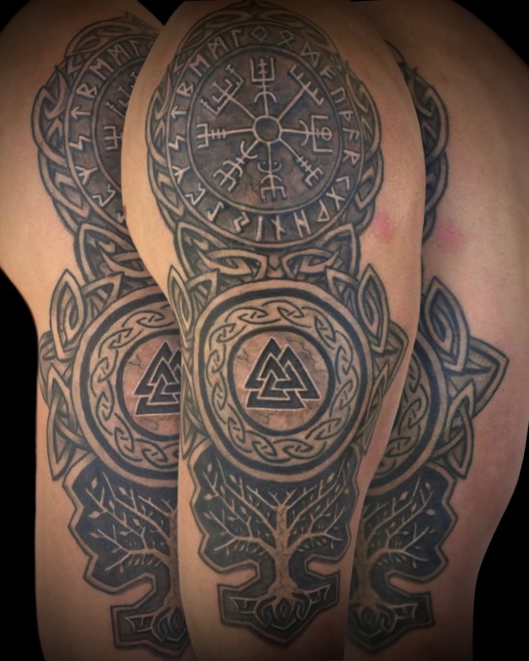 Tattoo by @colinbryanttattoo — geometric, blackwork