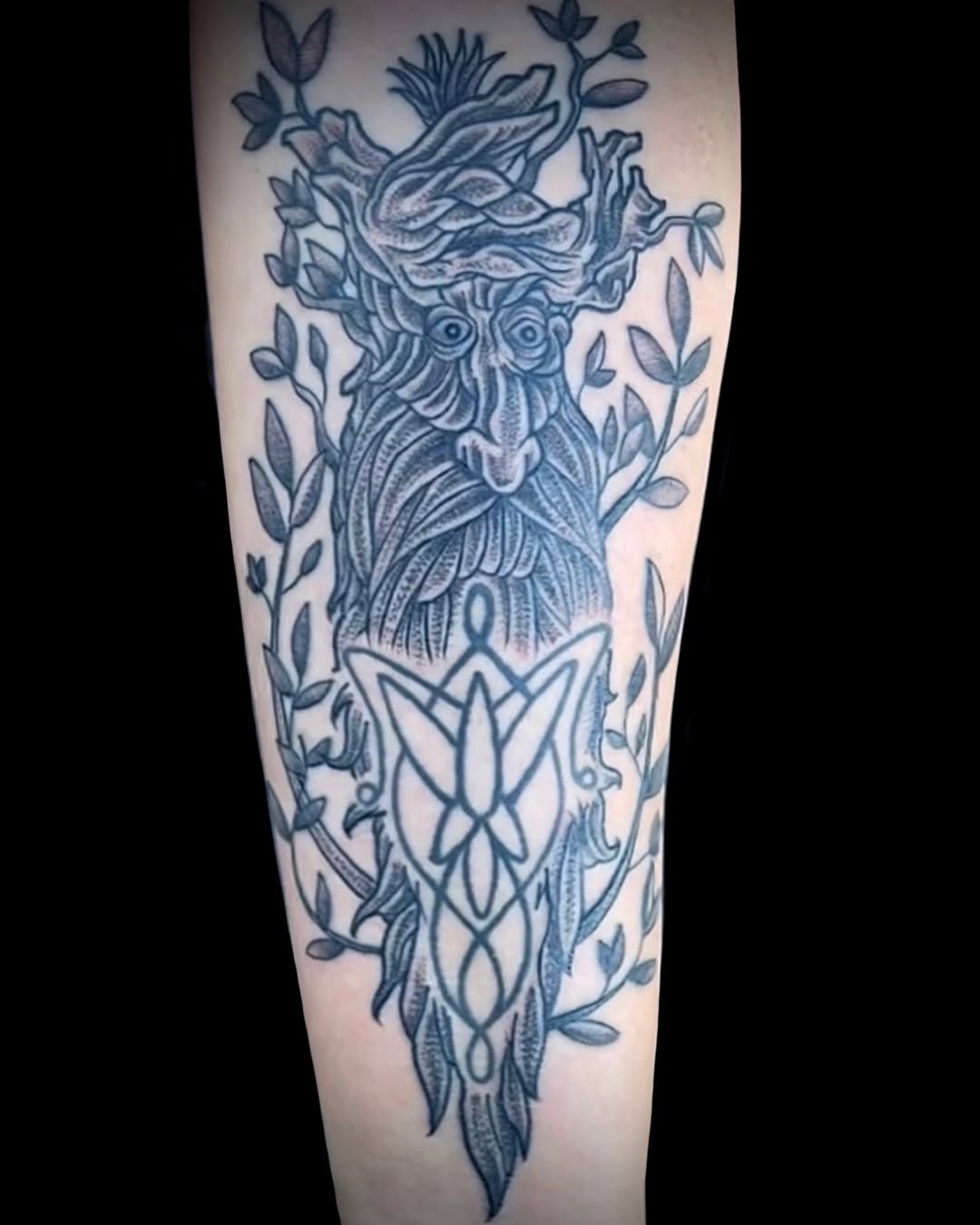 Tattoo by @colinbryanttattoo — black_and_grey, illustrative