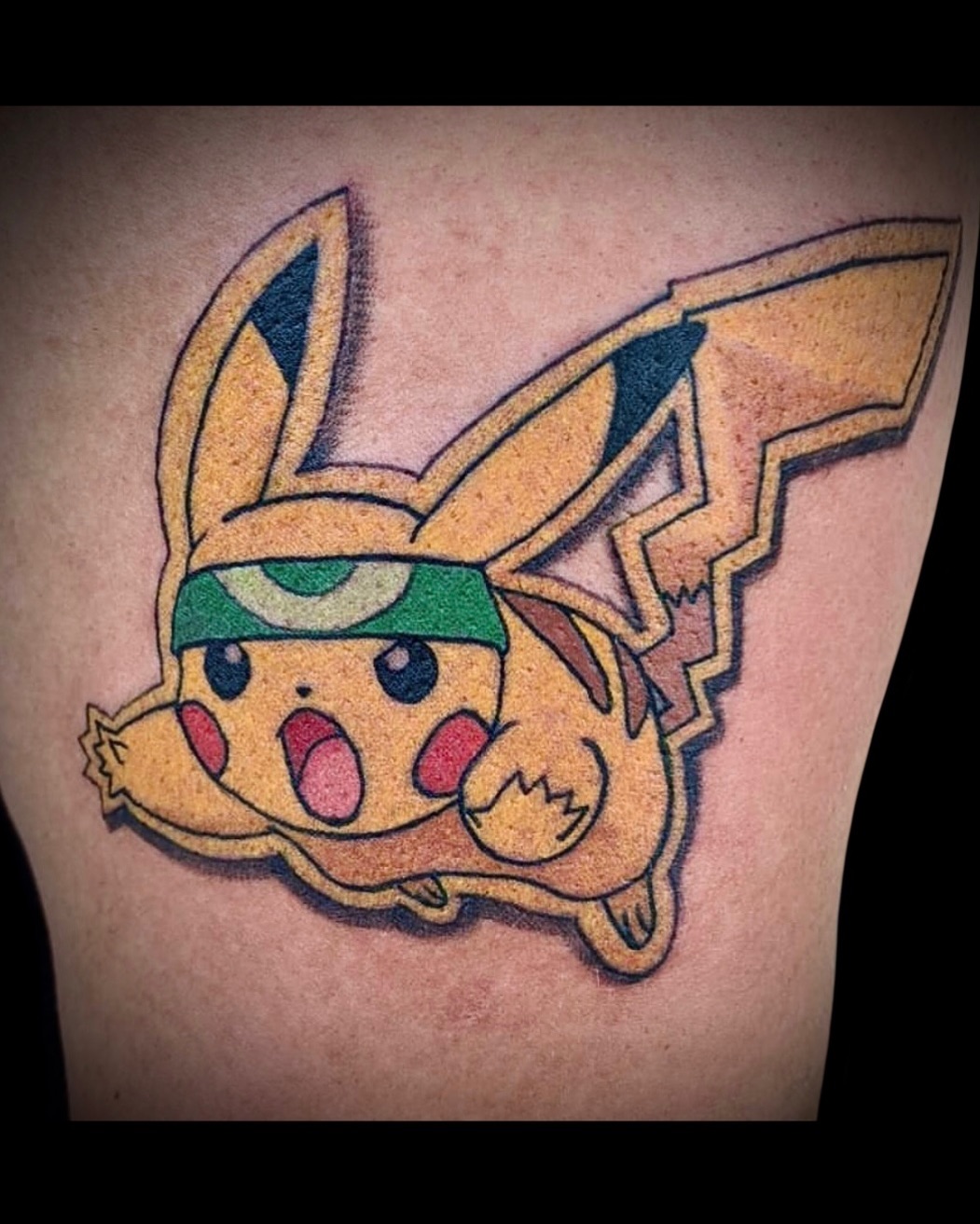 Tattoo by @colinbryanttattoo — anime, new_school