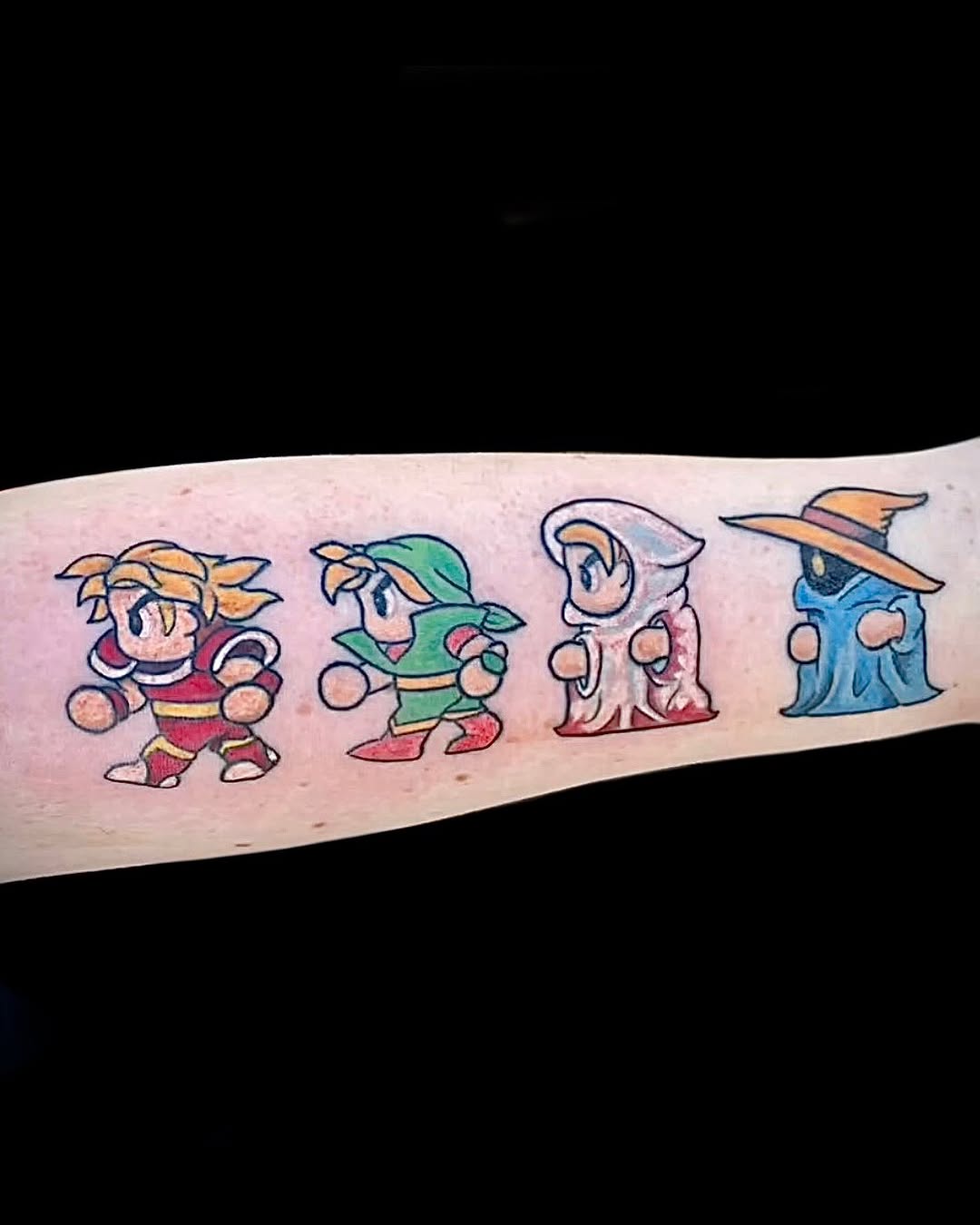 Tattoo by @colinbryanttattoo — new_school, anime