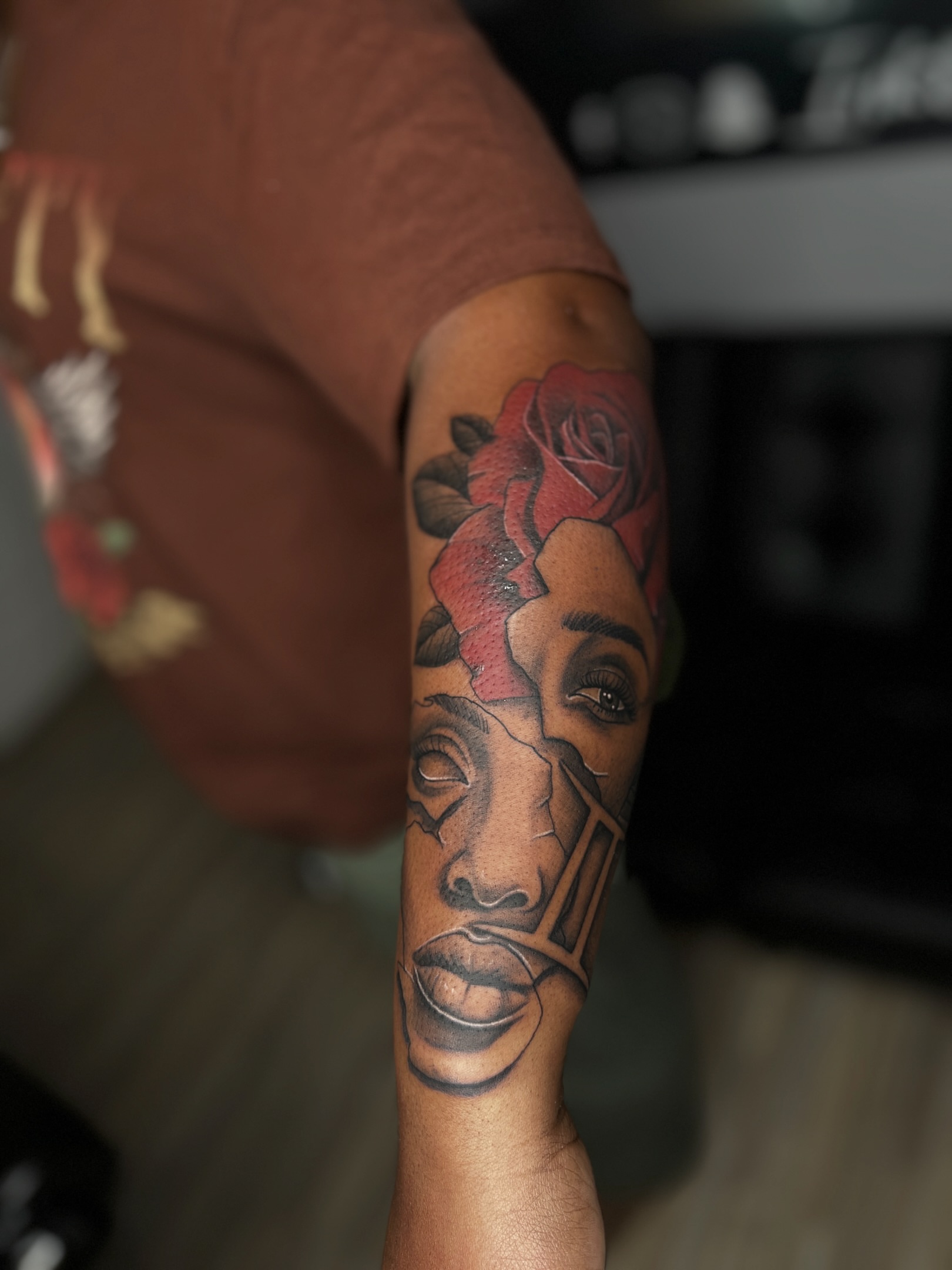 Tattoo by @inksclusive — realism, black_and_grey