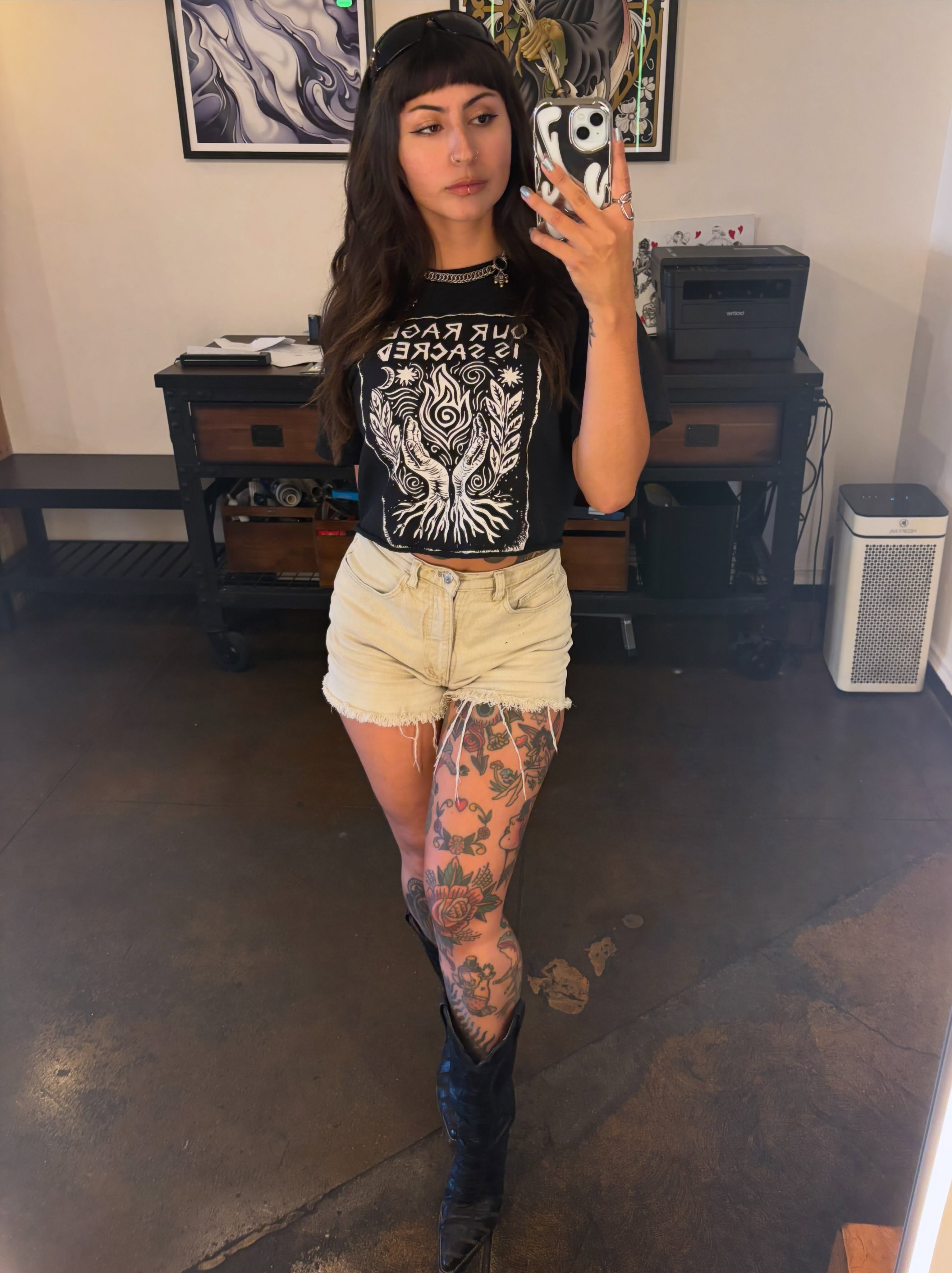 Leg tattoo American traditional tattoo on the leg by ๐๐๐ฏ๐ข๐ซ
