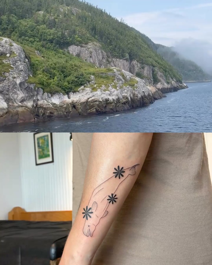 Tattoo by @lajusteligne — fine_line