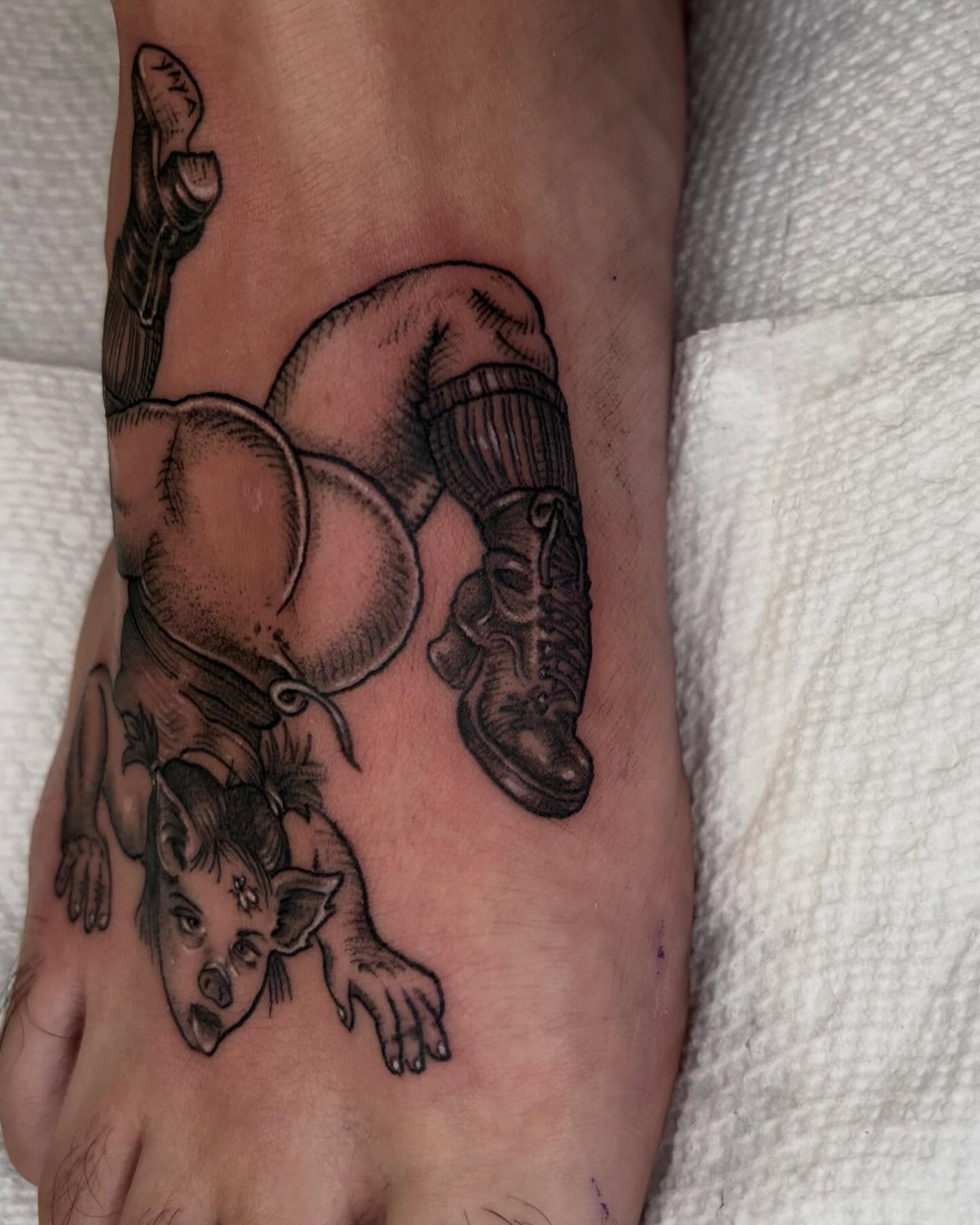 Tattoo by @tattoosbyemilyfalkowski — black_and_grey, realism