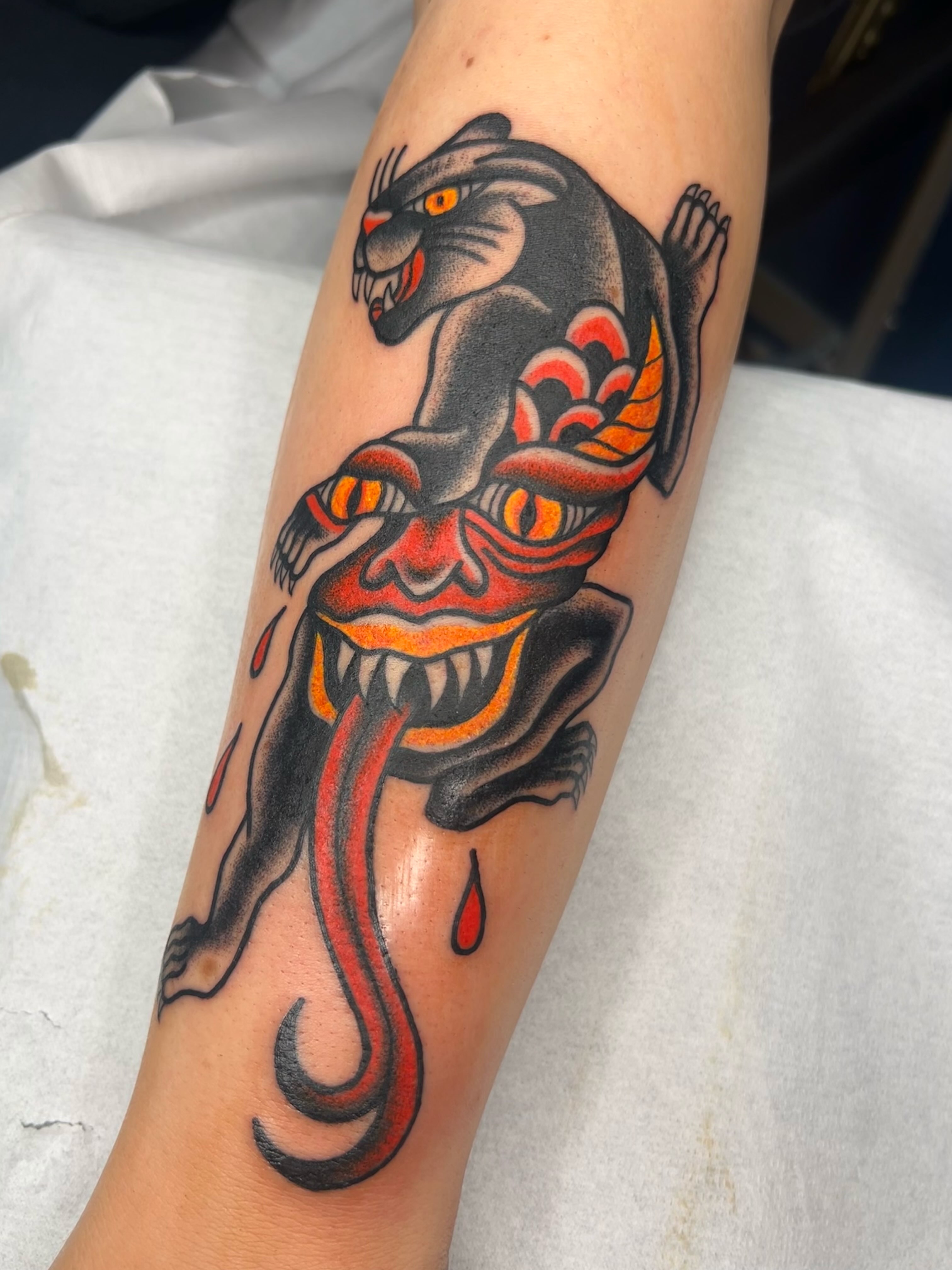 Tattoo by @steamedhamztattoo — american_traditional