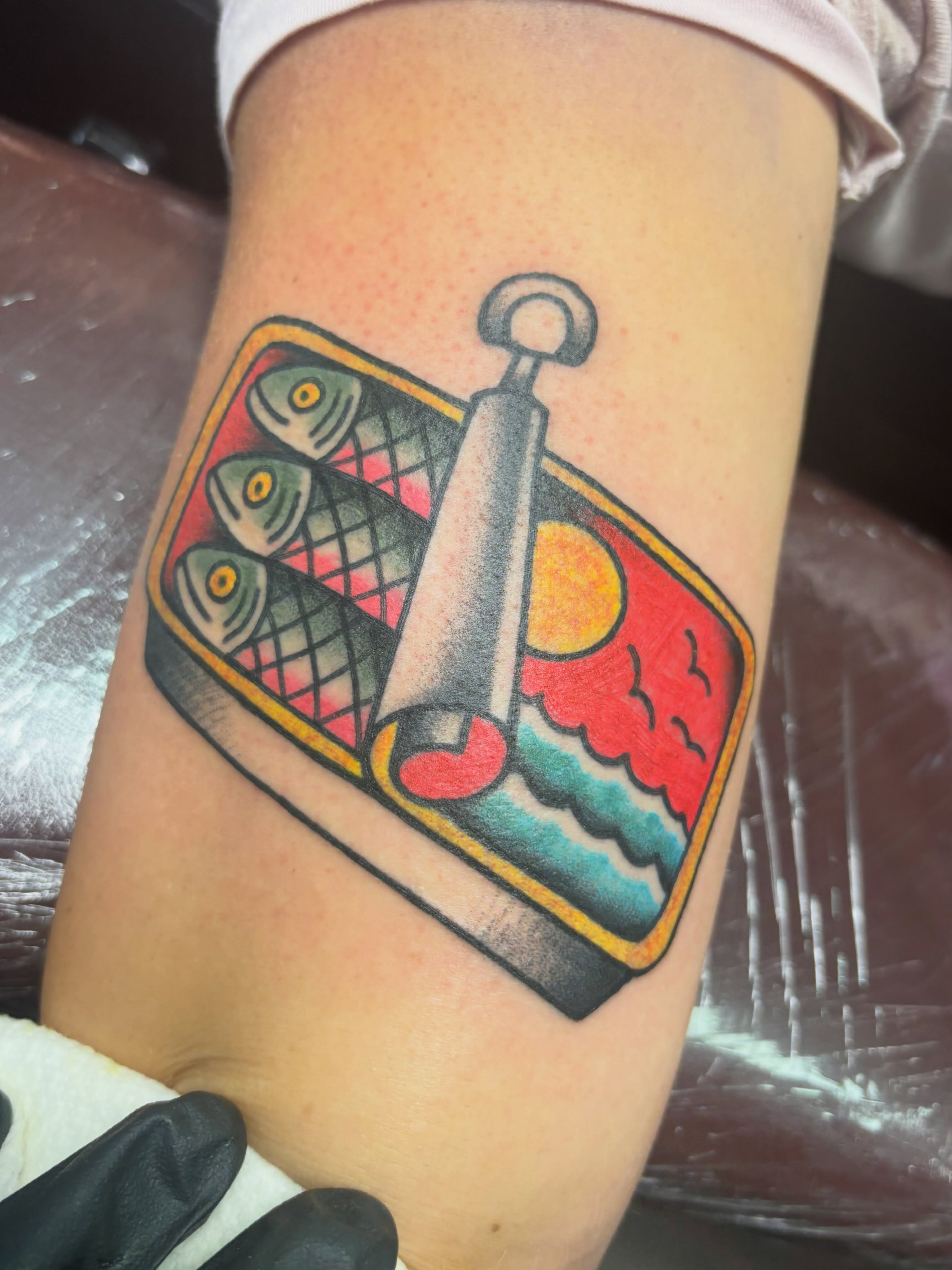 Tattoo by @steamedhamztattoo — american_traditional