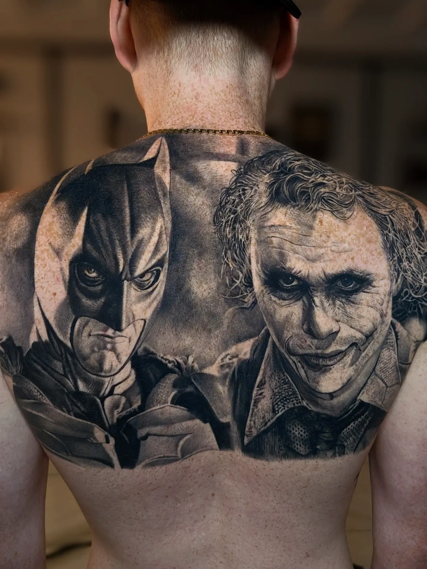 Tattoo by @alexpeatattoos — realism, black_and_grey