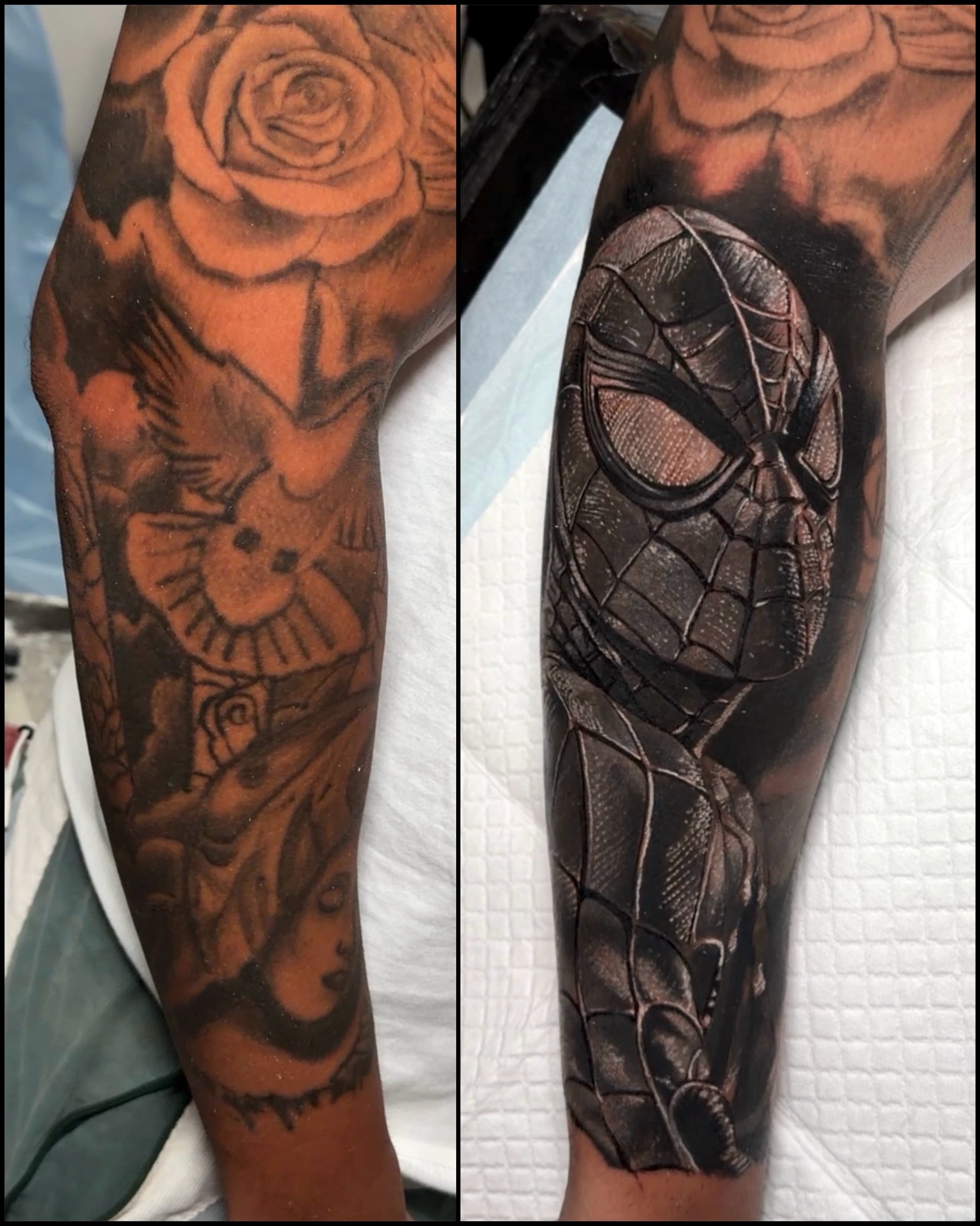 Tattoo by @nestorpalaciostattoo — black_and_grey, realism