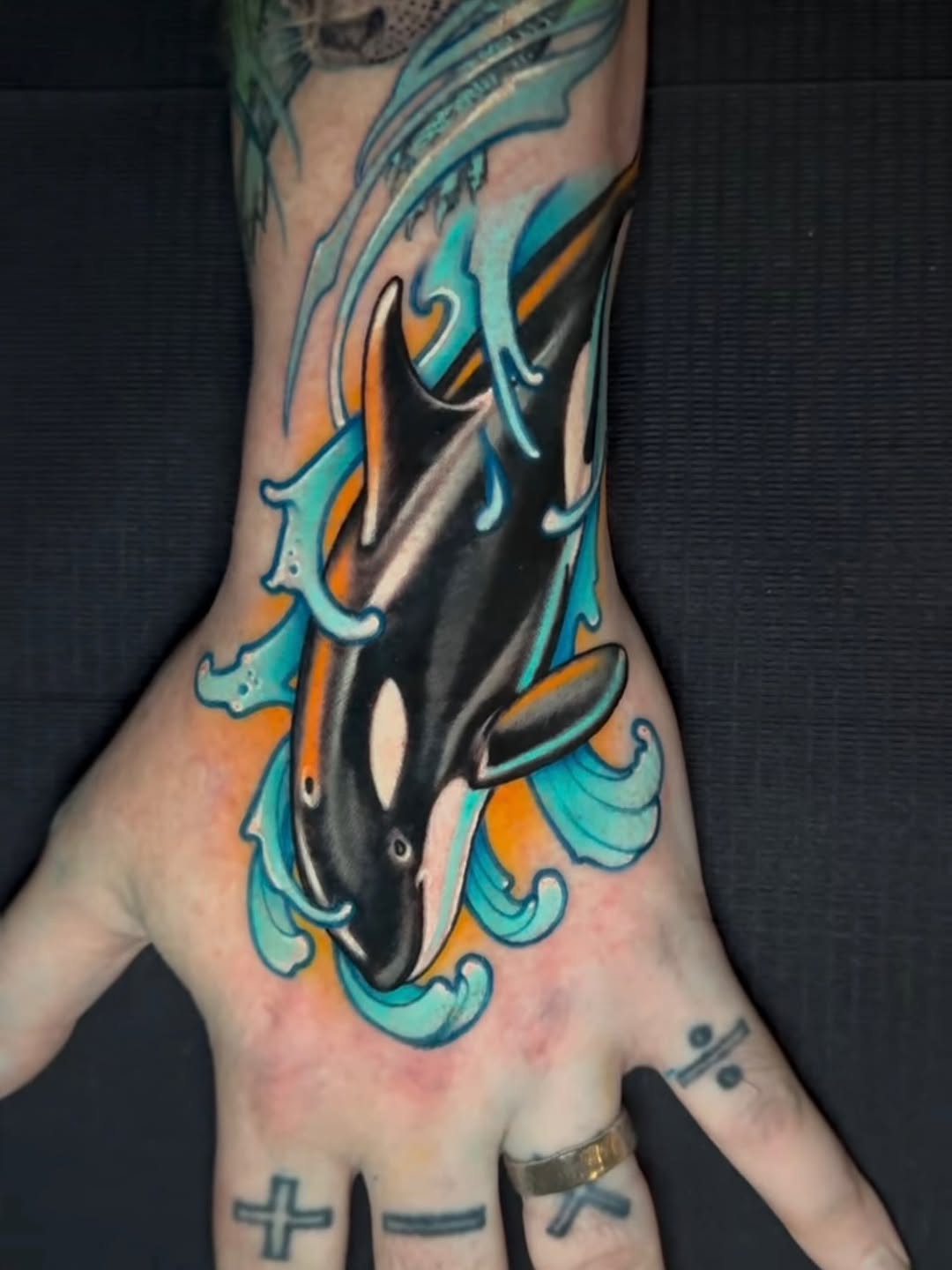Tattoo by @willardtattoos — new_school, black_and_grey