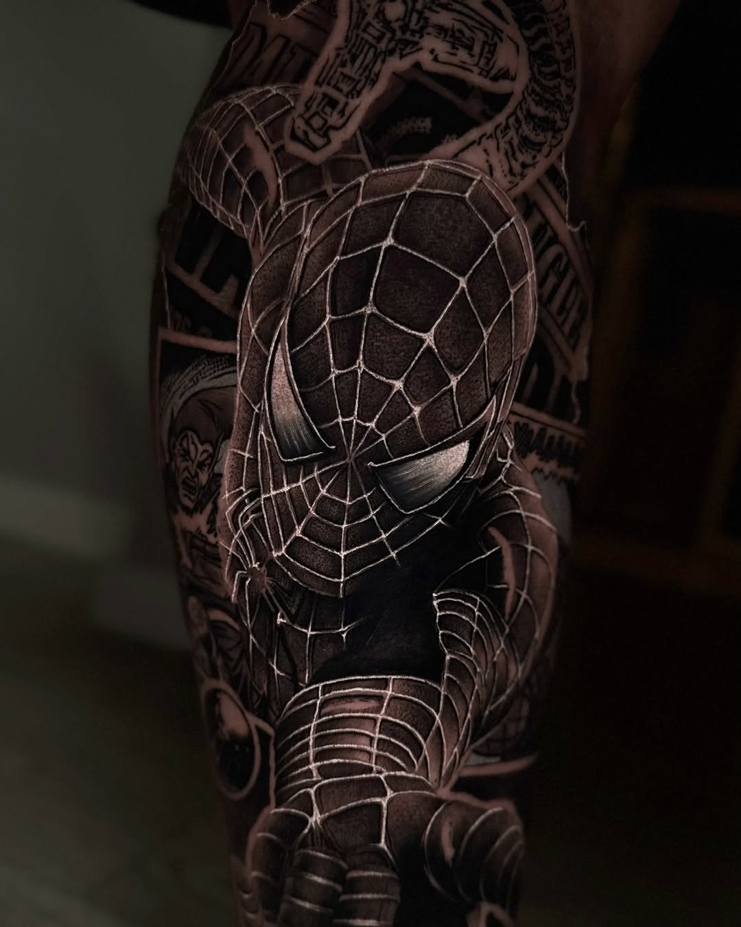 Tattoo work at Boston Tattoo Convention 2026