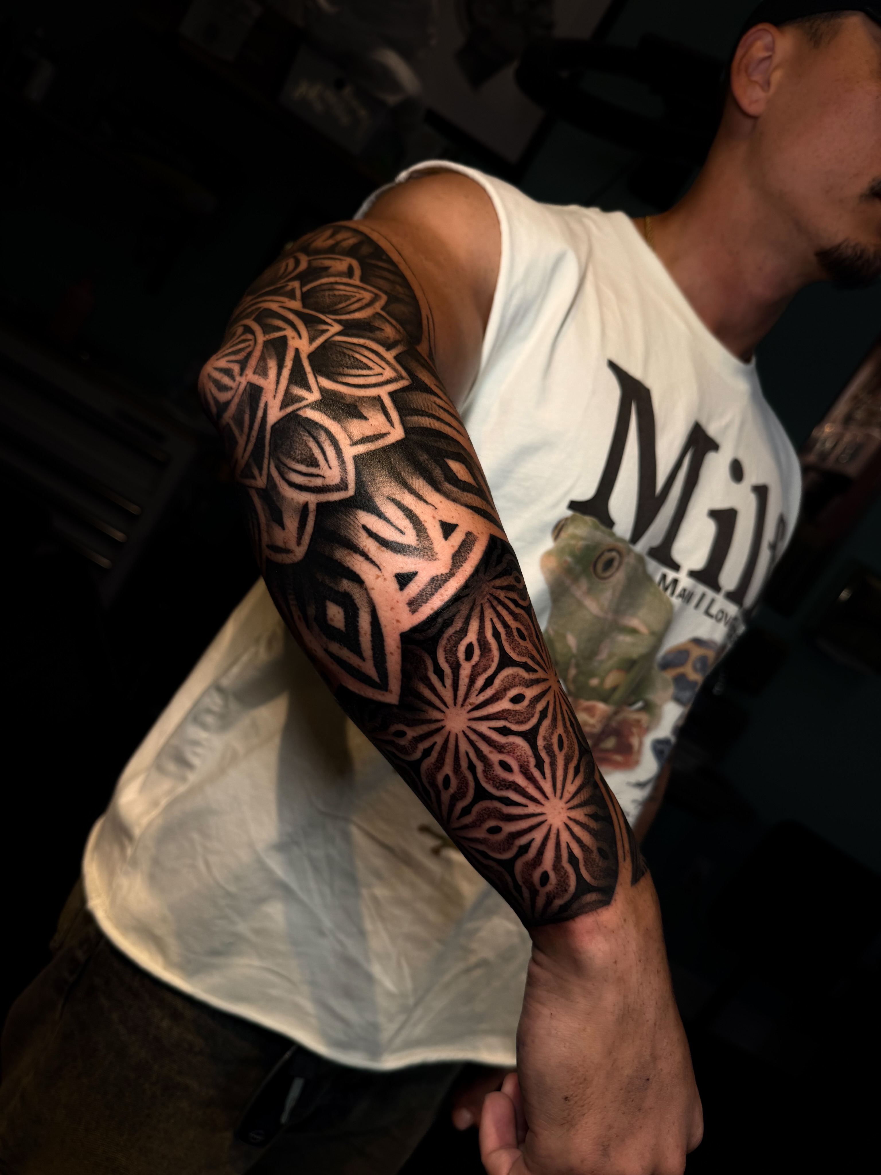 Tattoo by @tattoos_by_carrie — geometric