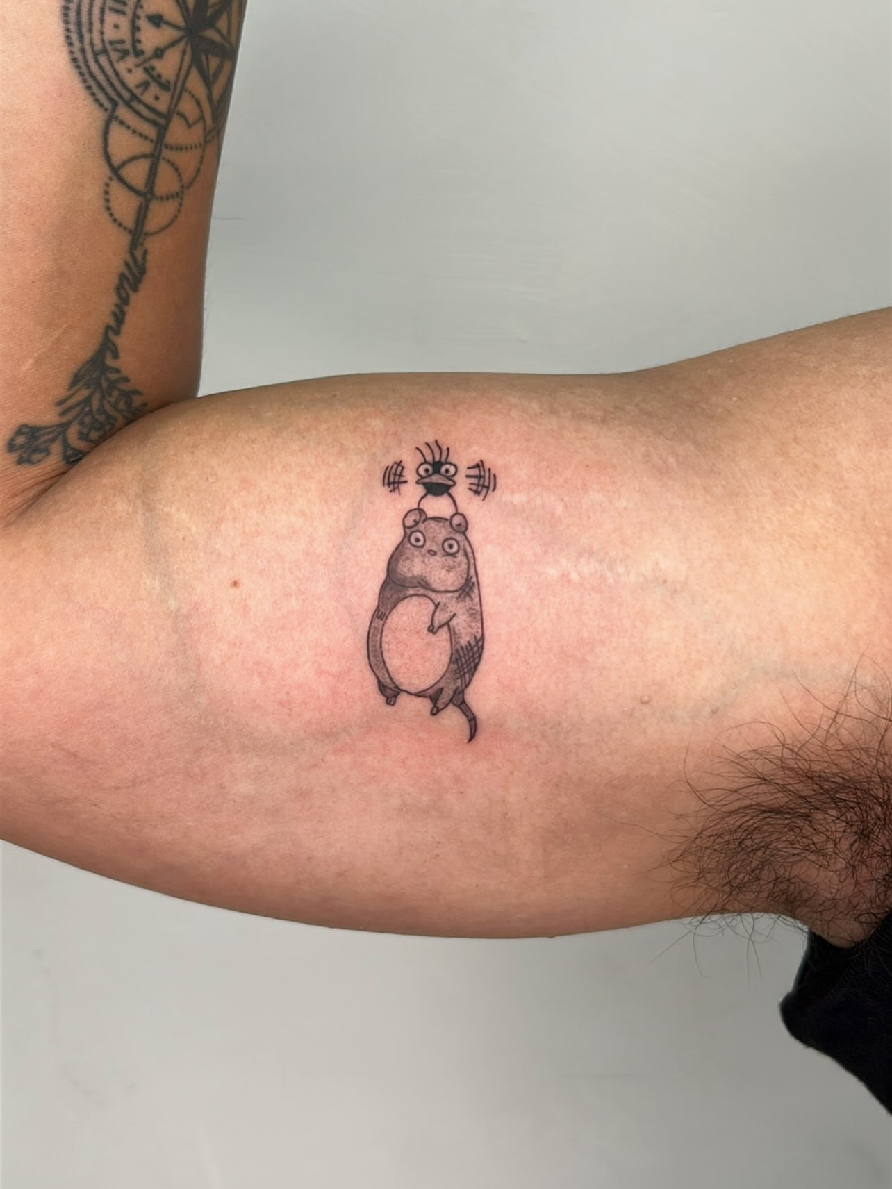Tattoo by @tsuinami.tattoos — dotwork