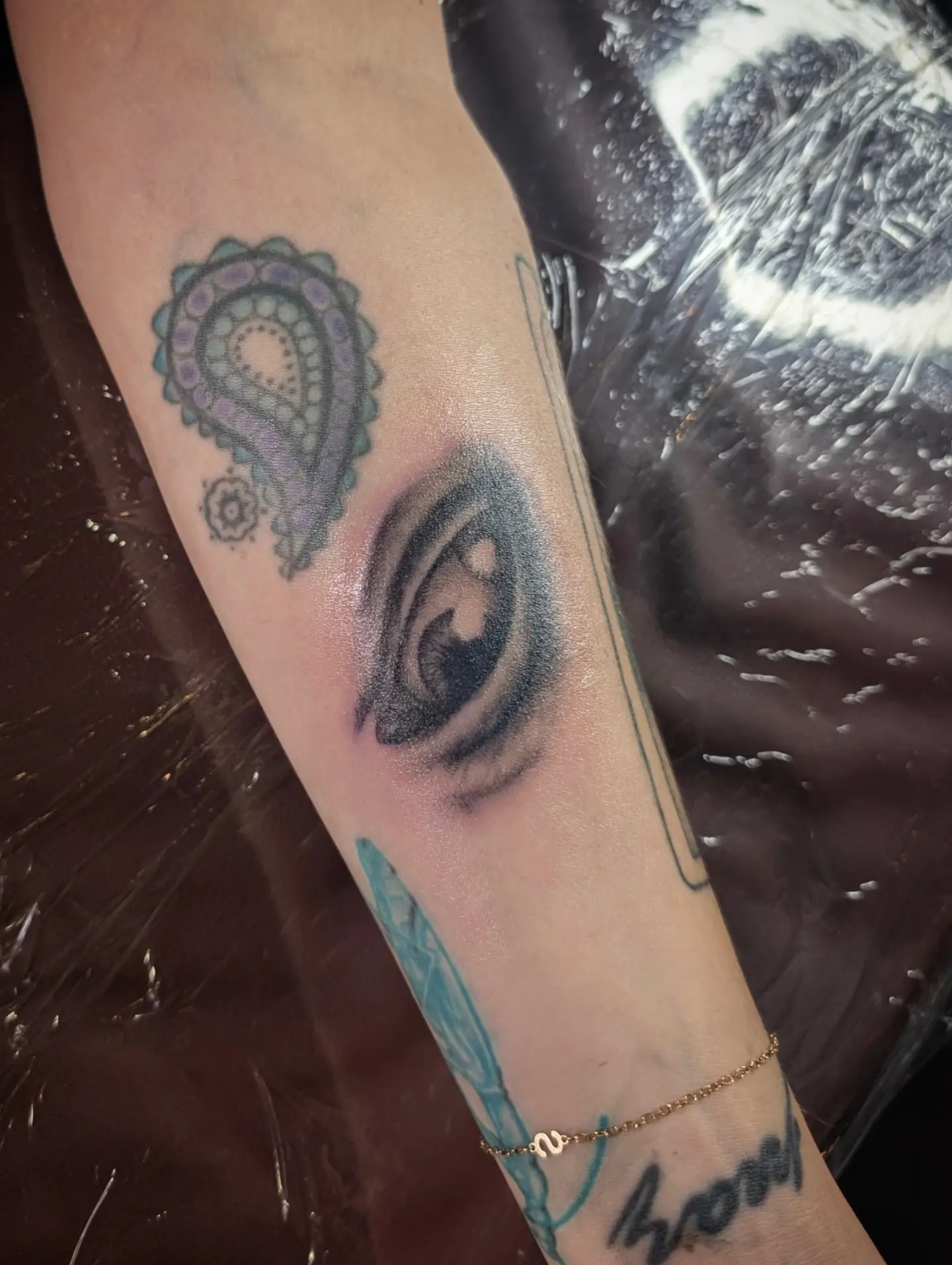 Eye realism tattoo on the forearm by Jo Xylo - Minneapolis Tattoo Artist, Minneapolis, Minnesota
