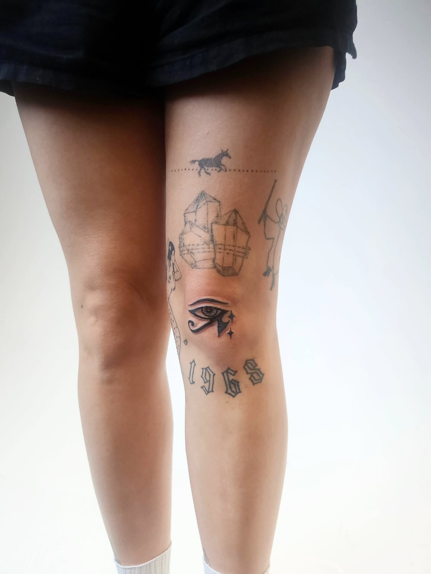 Tattoo by @ammyfoste — black_and_grey