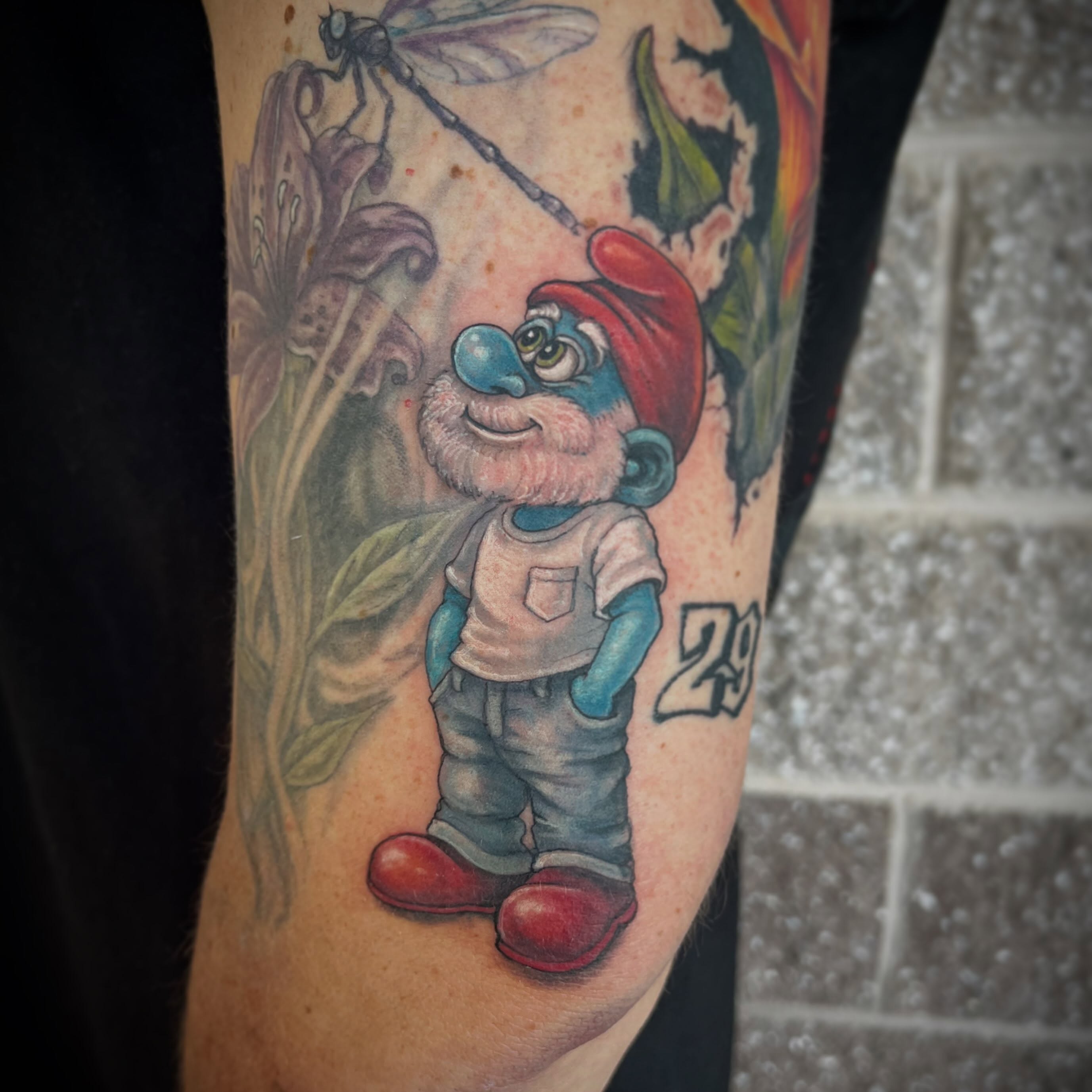 Tattoo by @ladymonsterfacetattoos — realism