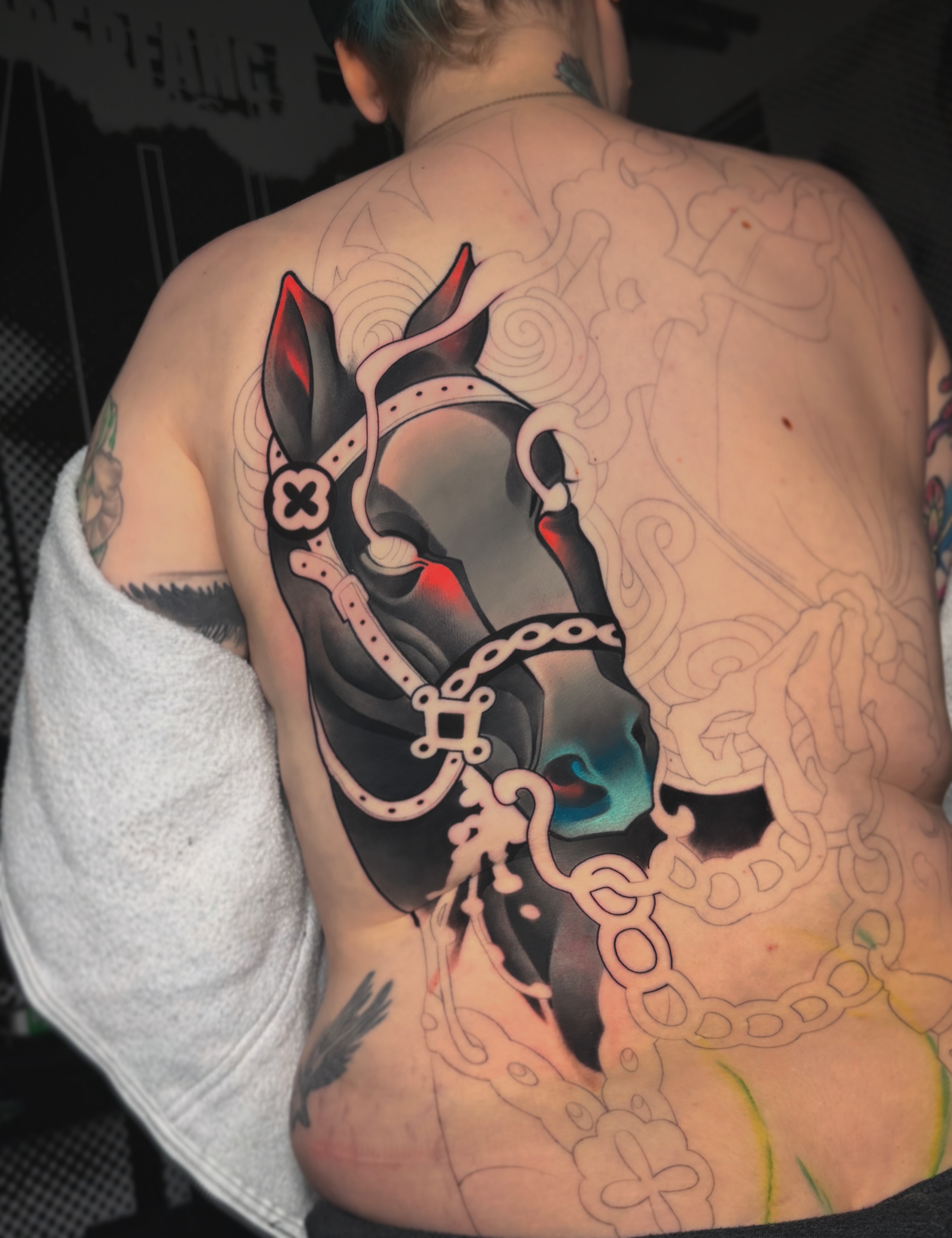Tattoo by @burtsbenis — american_traditional, dark_realism
