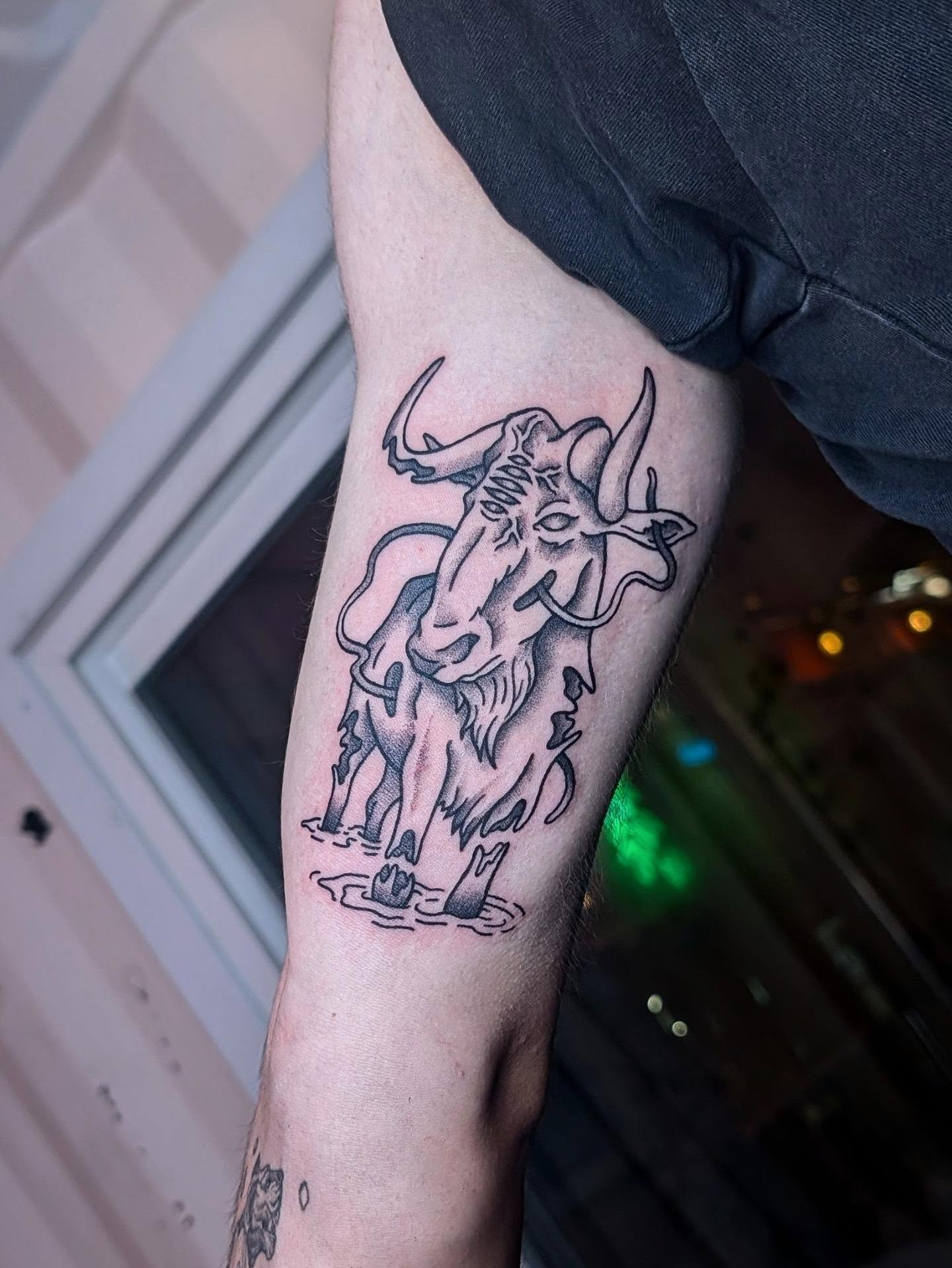 Tattoo by @elise_inks — black_and_grey