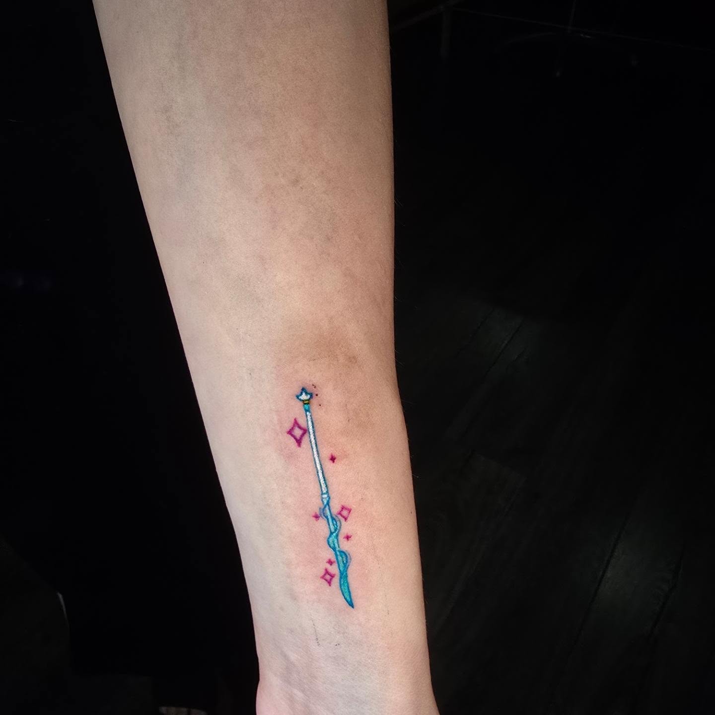 Tattoo by @dragonrock_tattoos — dotwork