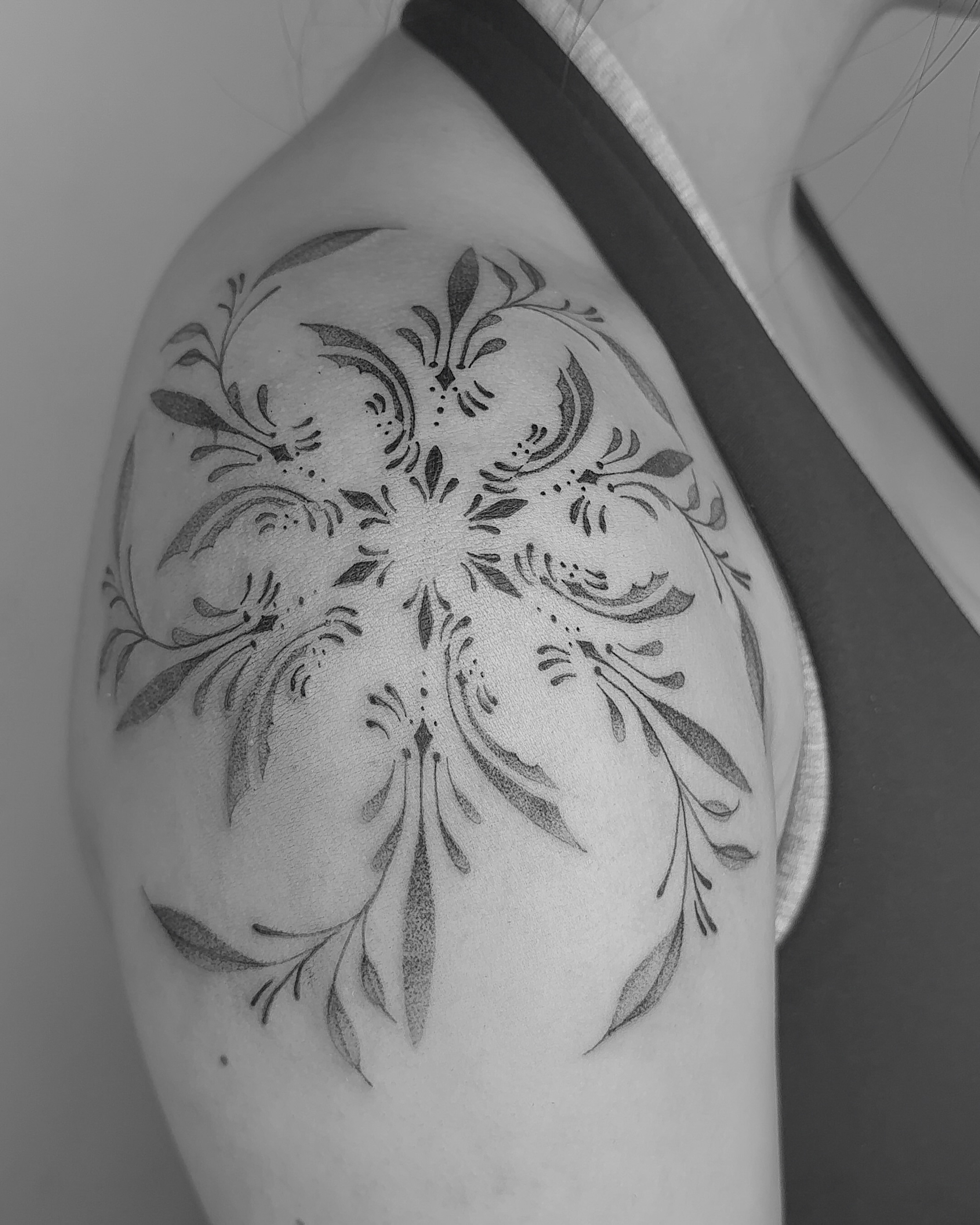 Tattoo by @burningrebelliontattoo β black_and_grey