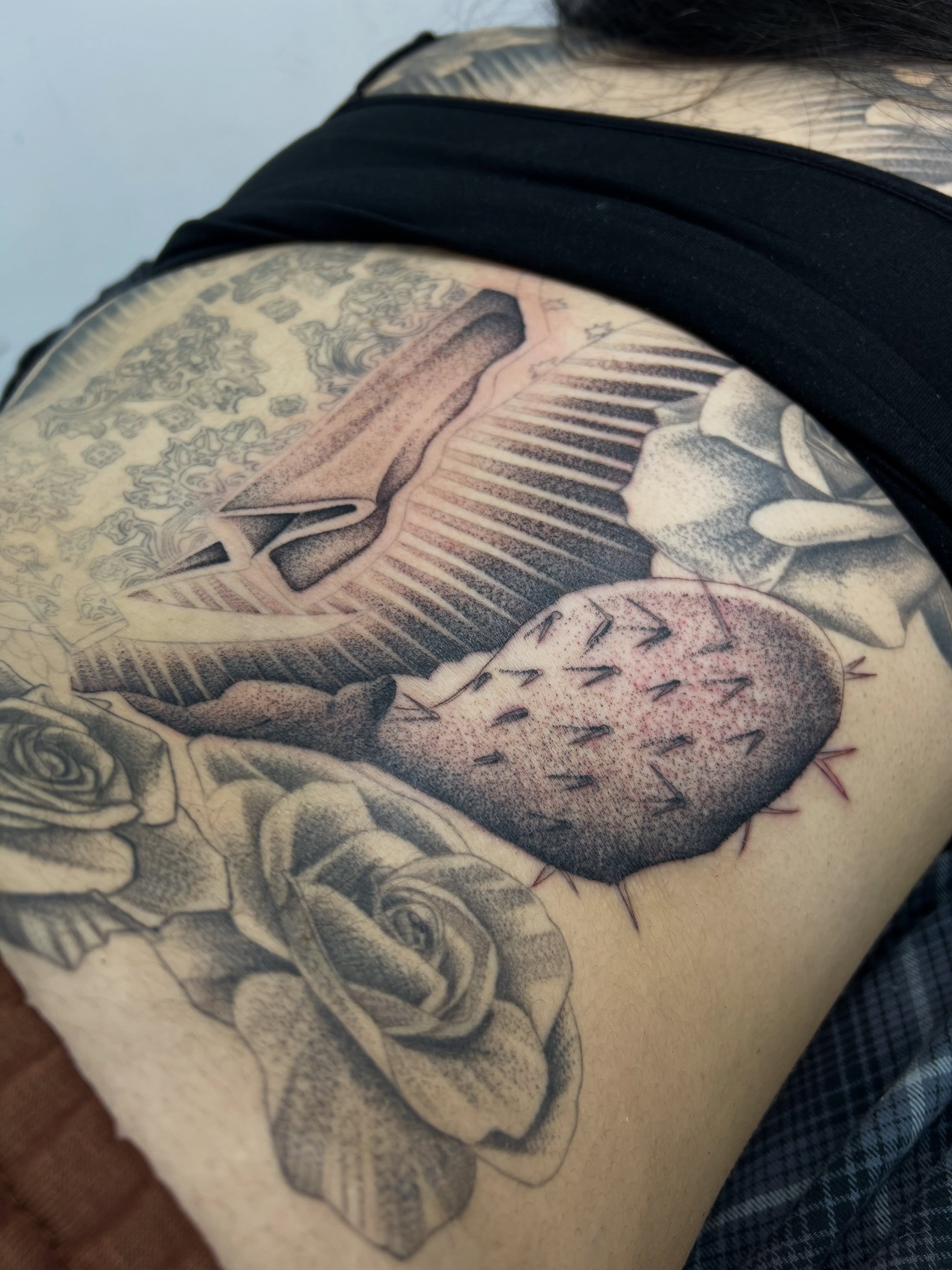 Tattoo by @tattoosbynatewebb โ black_and_grey