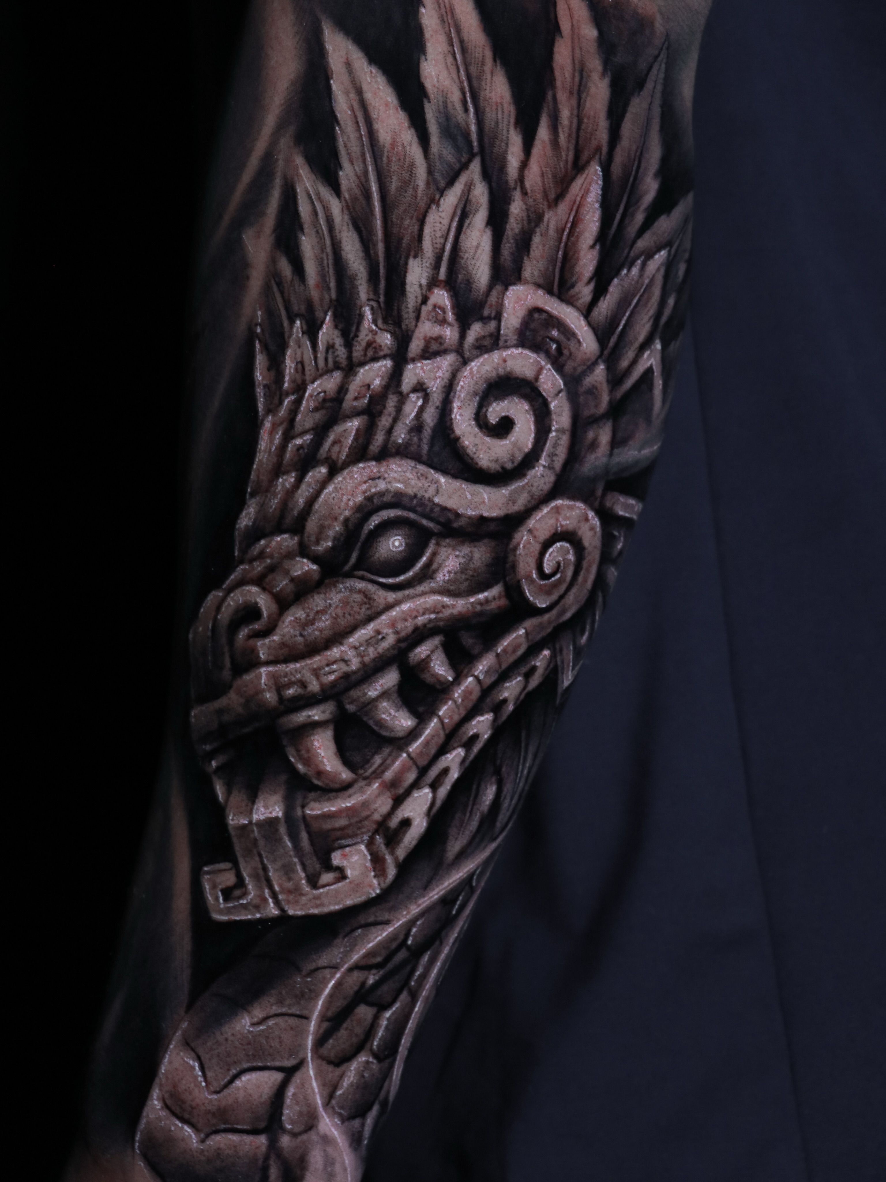 Tattoo work at Virginia Beach Tattoo Festival 2026