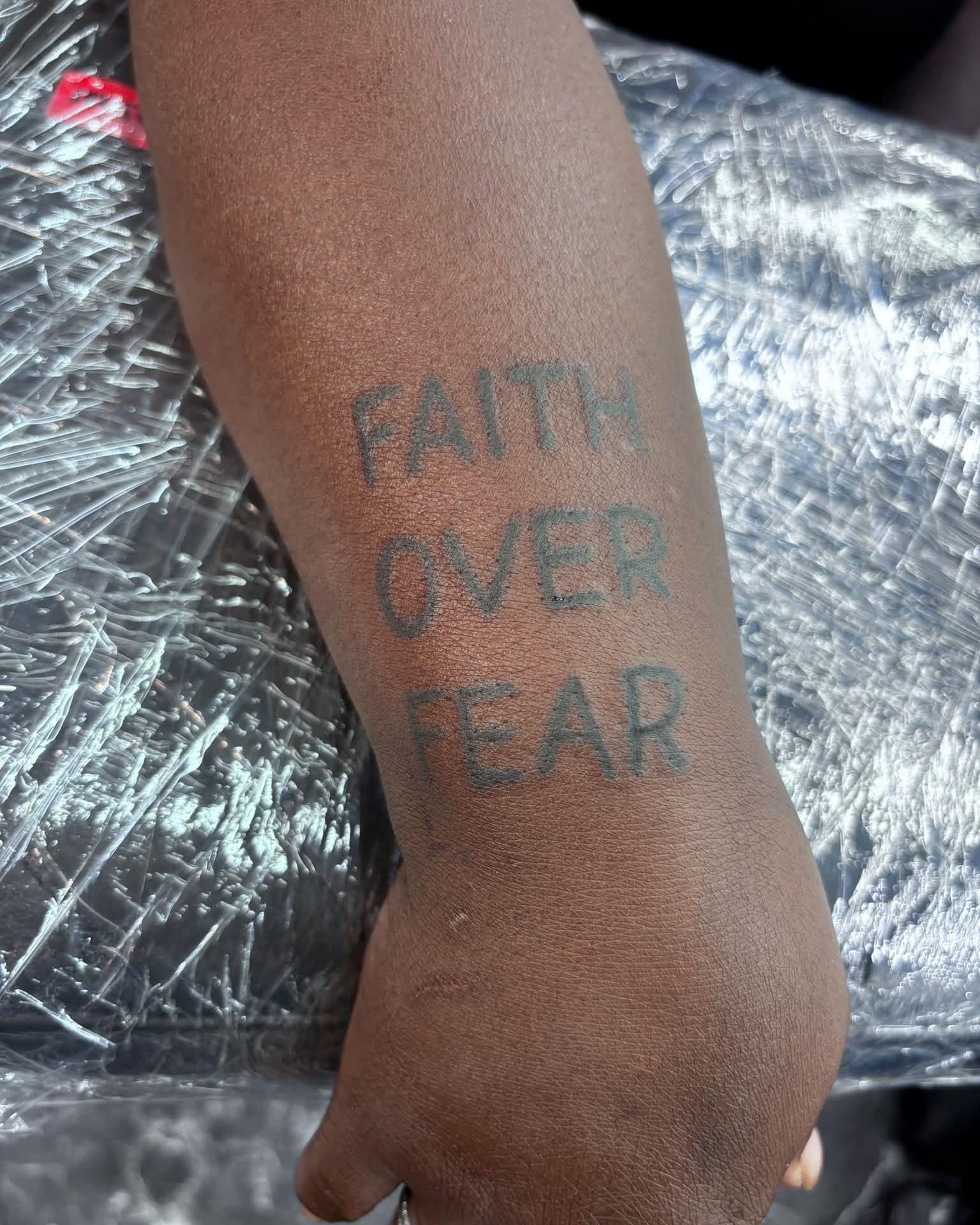Tattoo by @uppitytattoos โ lettering_script