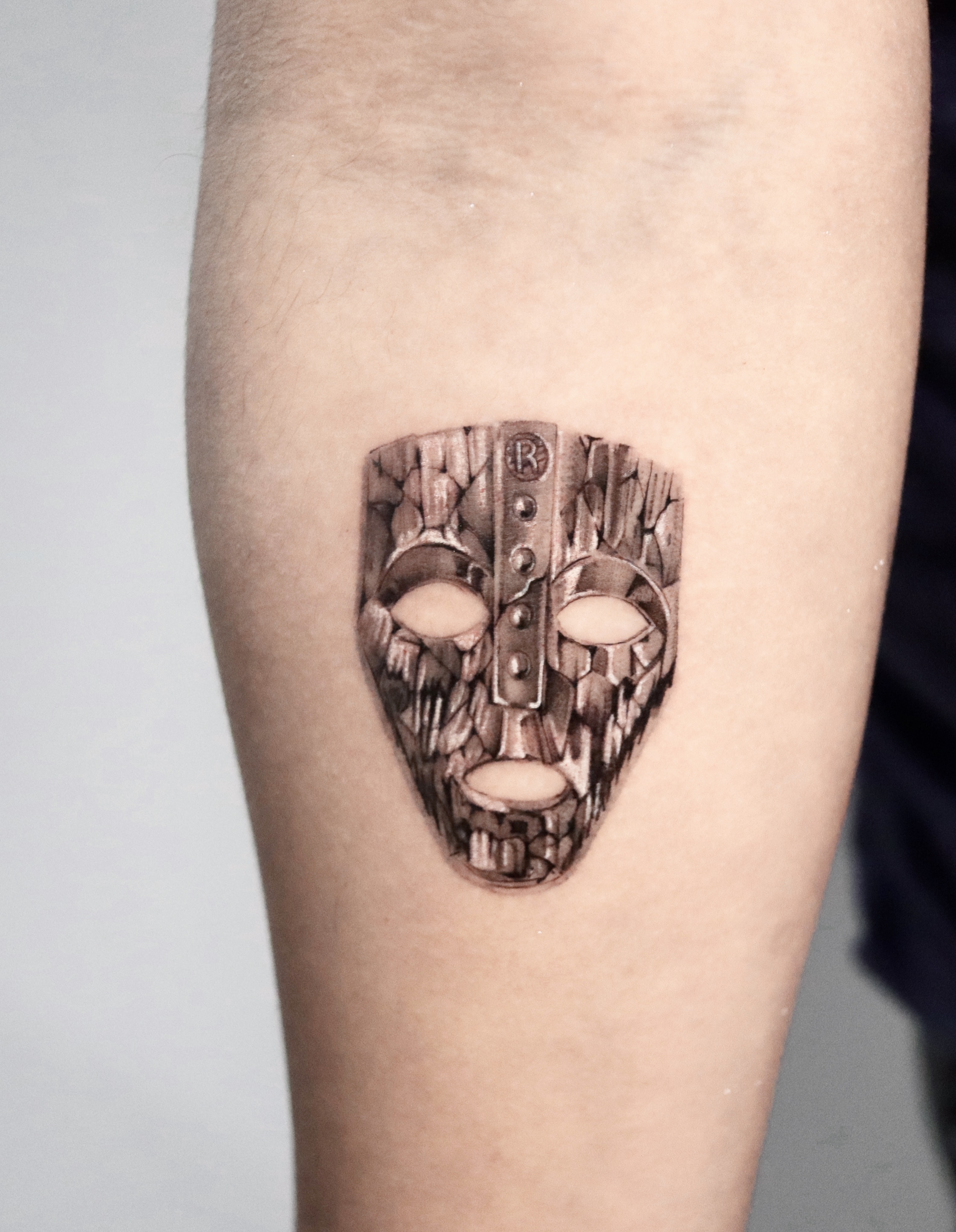 Tattoo by @nyangwol_tattoo — black_and_grey
