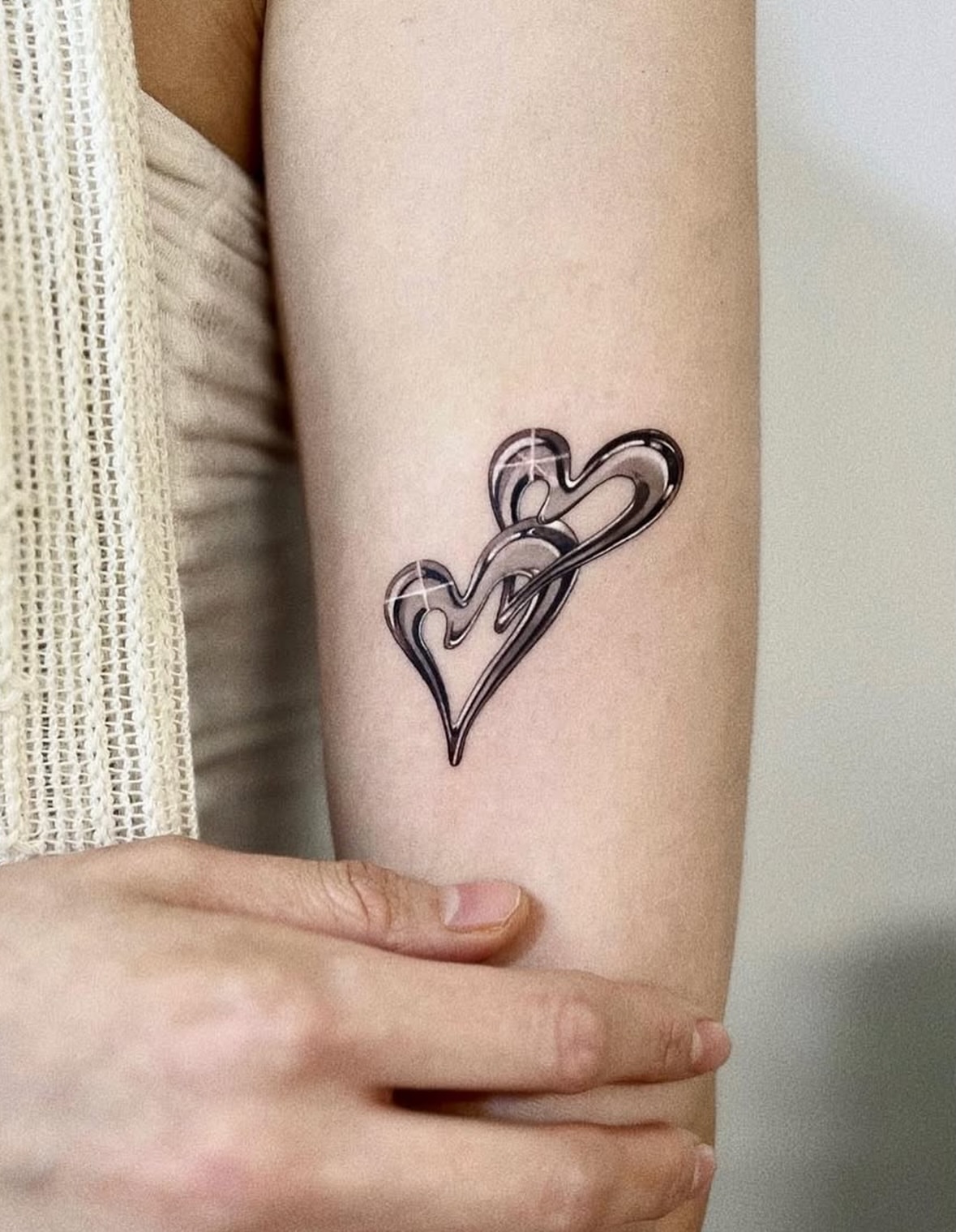 Tattoo by @nyangwol_tattoo — black_and_grey