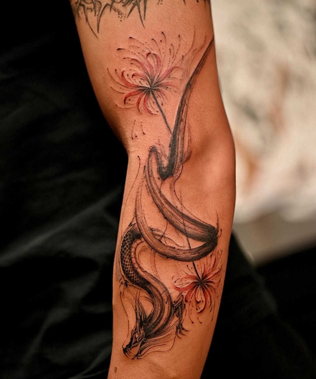 Tattoo by @d.w._modoink — black_and_grey, realism