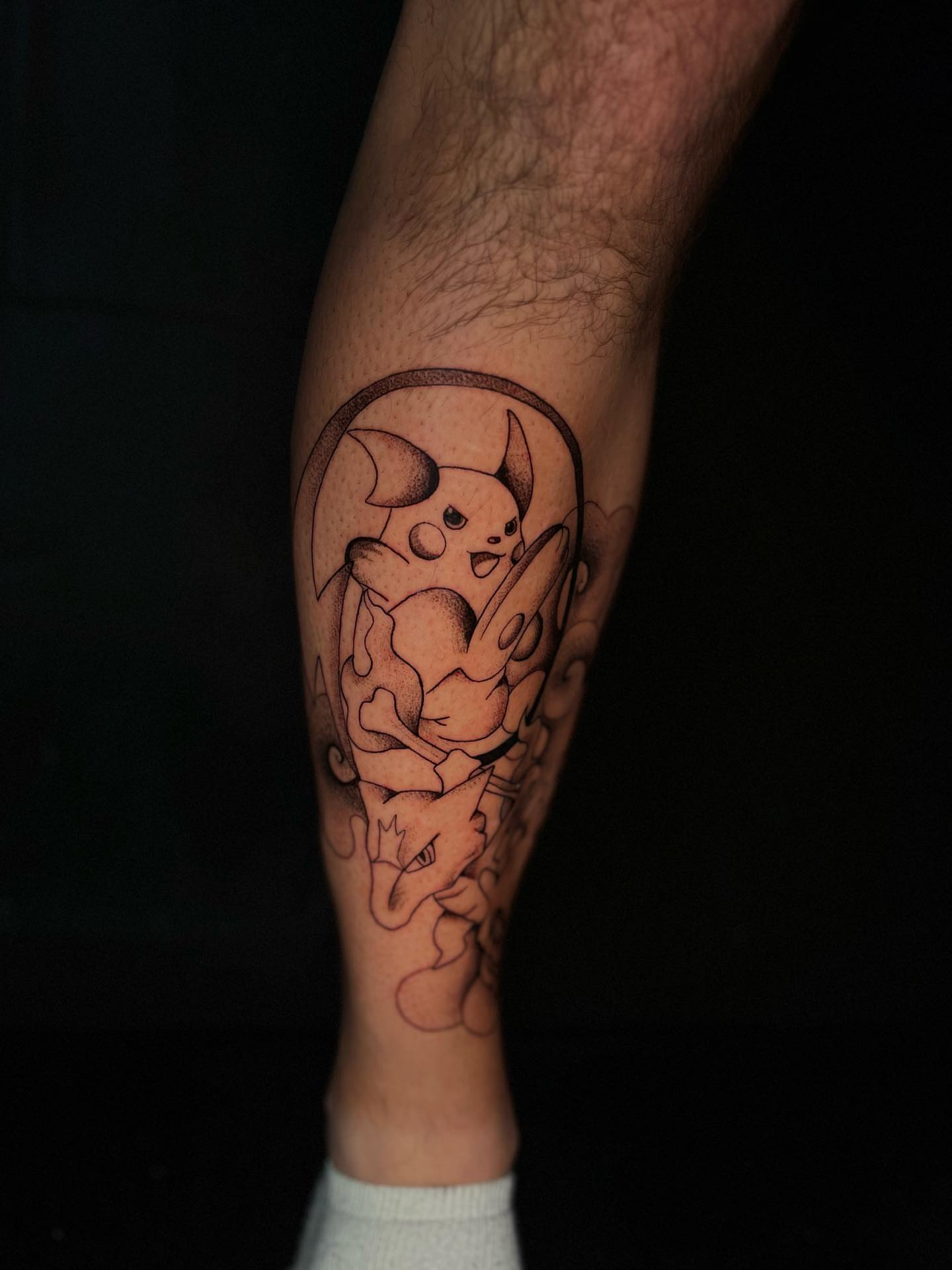 Tattoo by @needle___wielder — dotwork